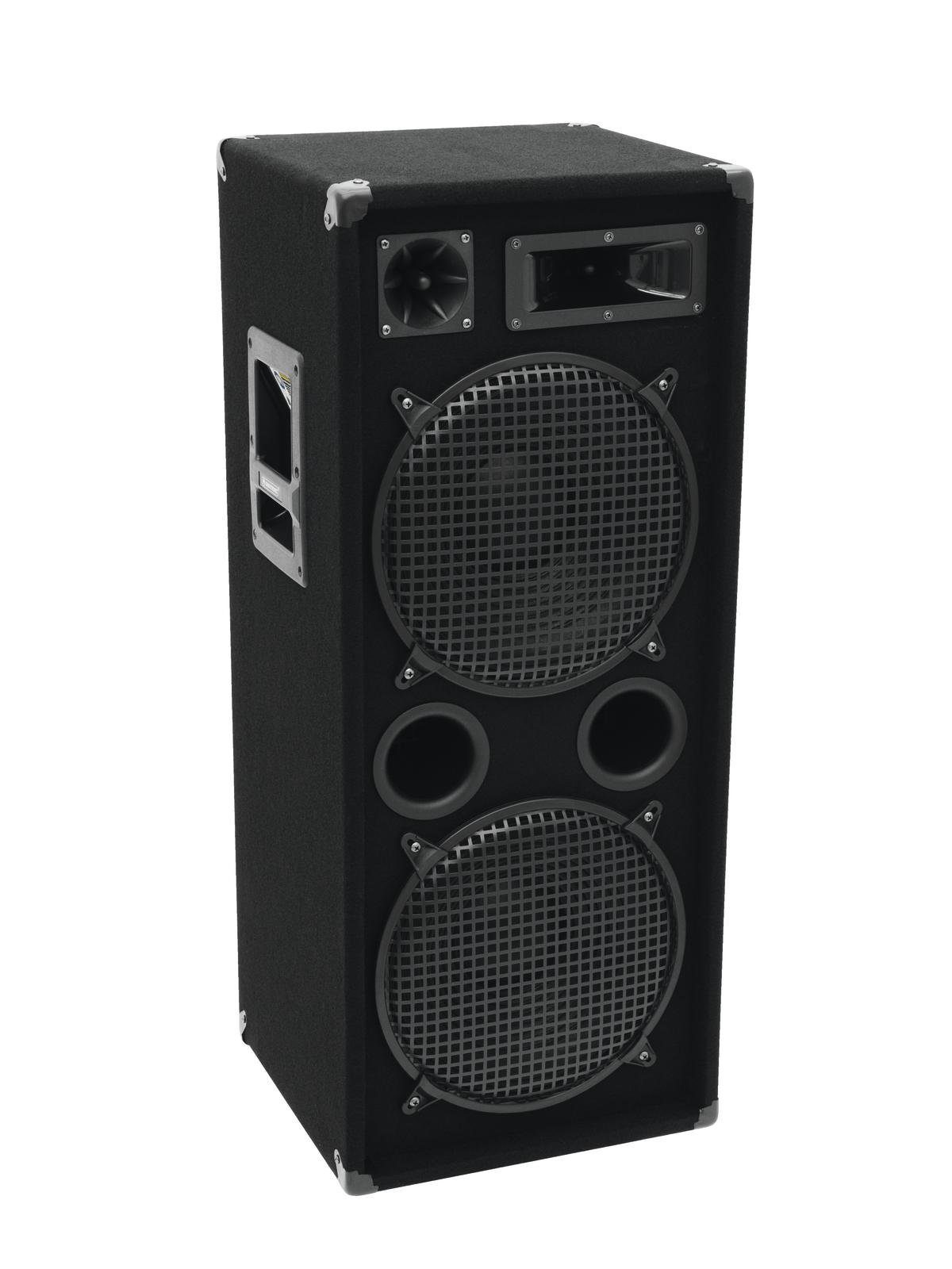 DSX DSX PA-SET 50 cm 3Wege 30 3000 (1000 Stereo Party-Lautsprecher 4 DJ Anlage Musikanlage USB x Watt W) Bass