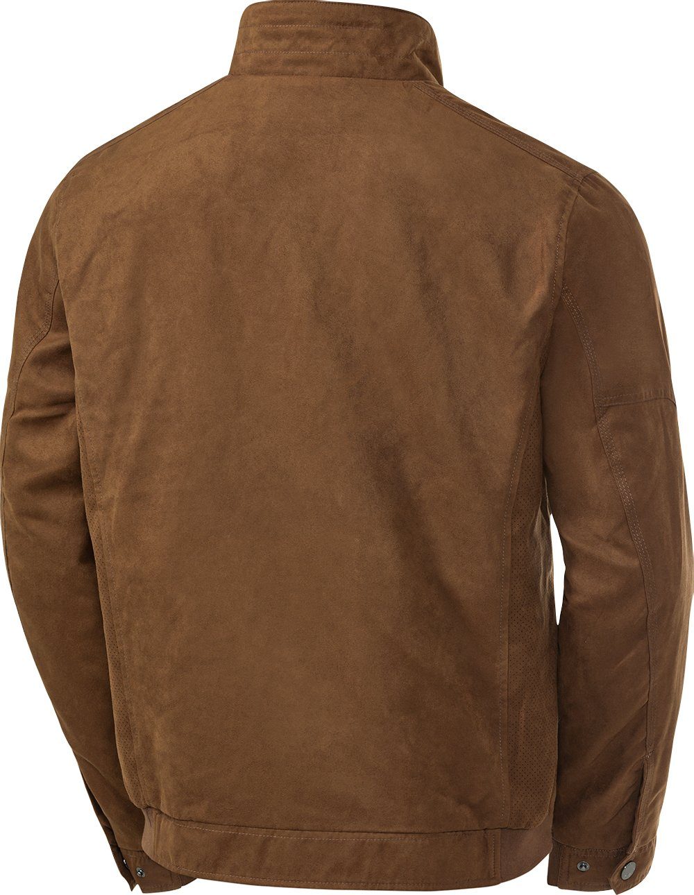 Franco Bettoni Lederimitatjacke anschmiegsame Velours-Qualität