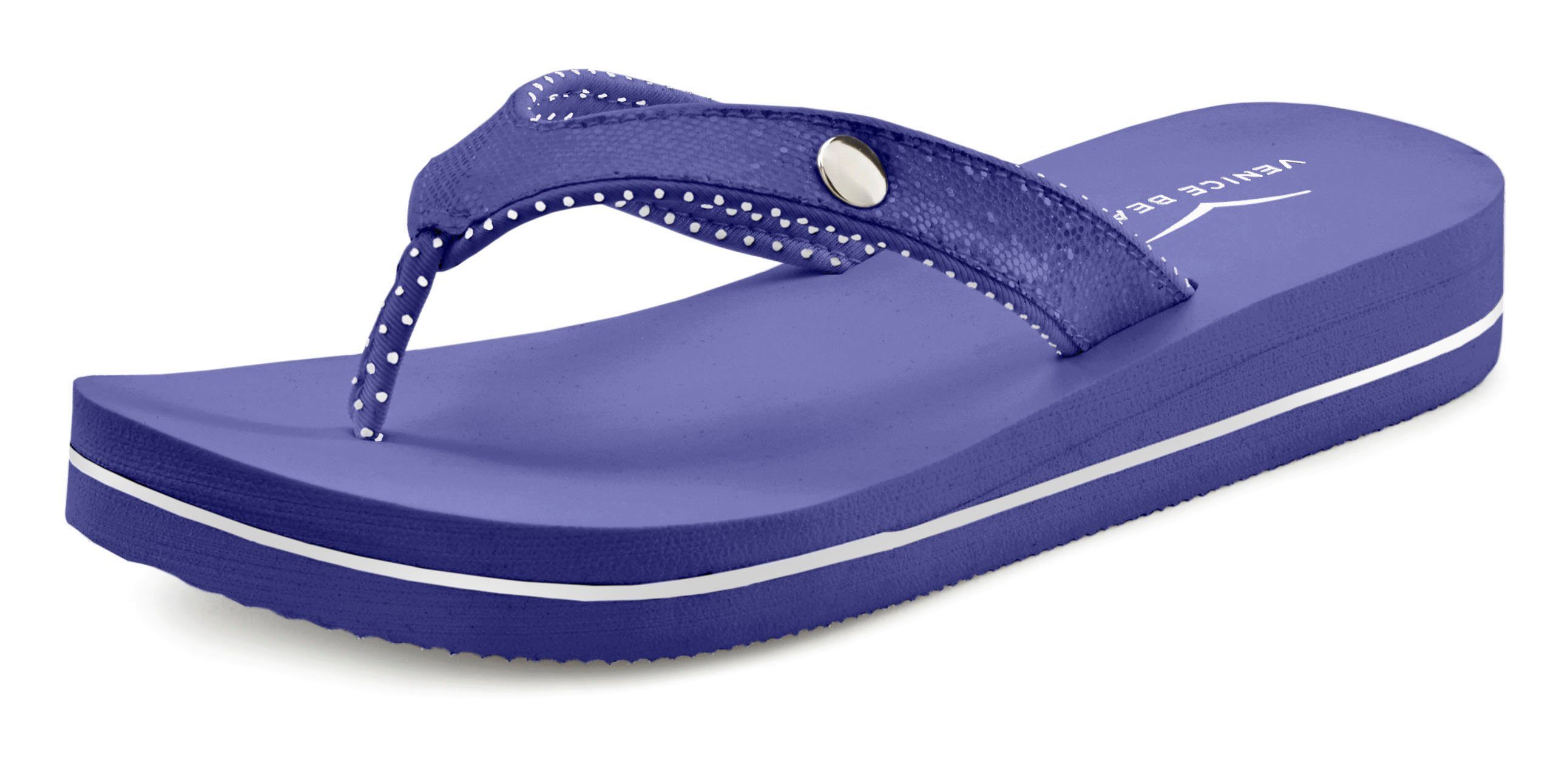 Venice Beach Badezehentrenner Sandale, Pantolette, Badeschuh günstig online kaufen