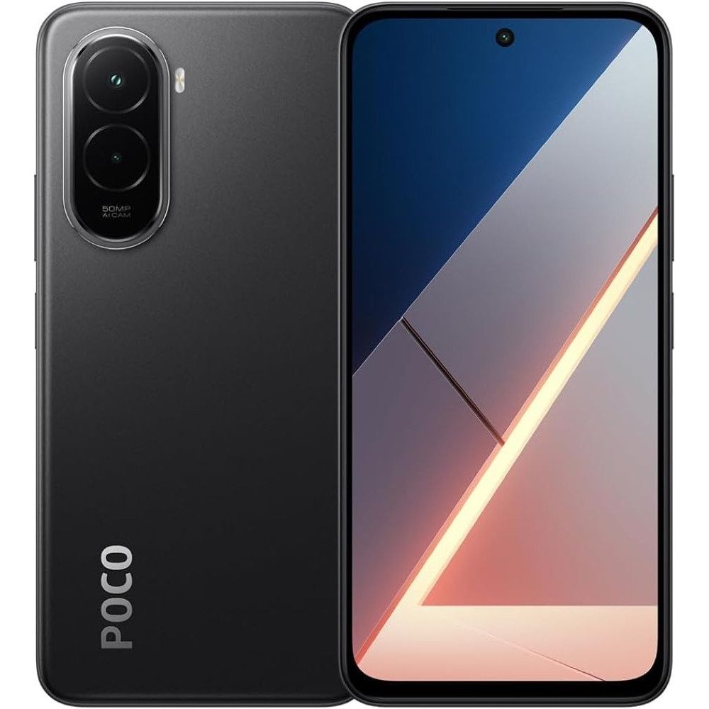Xiaomi Poco M7 256 GB / 8 GB - Smartphone - schwarz Smartphone (6,9 Zoll, 256 GB Speicherplatz)