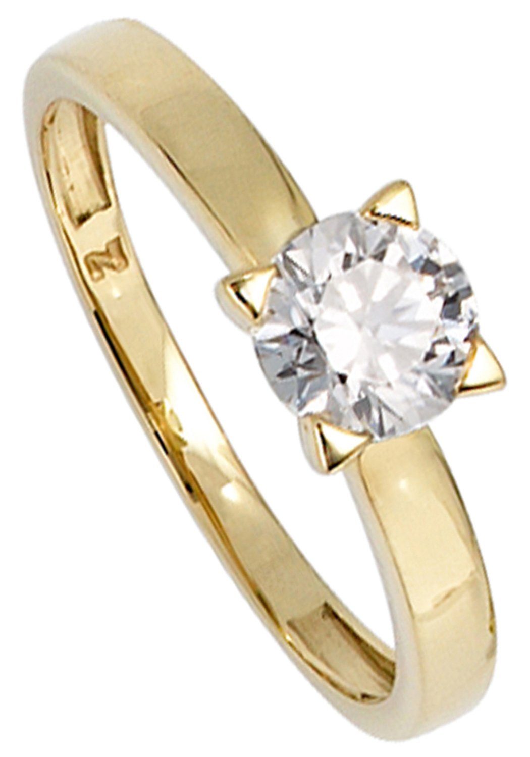 JOBO Goldring, 333 Gold mit Zirkonia günstig online kaufen