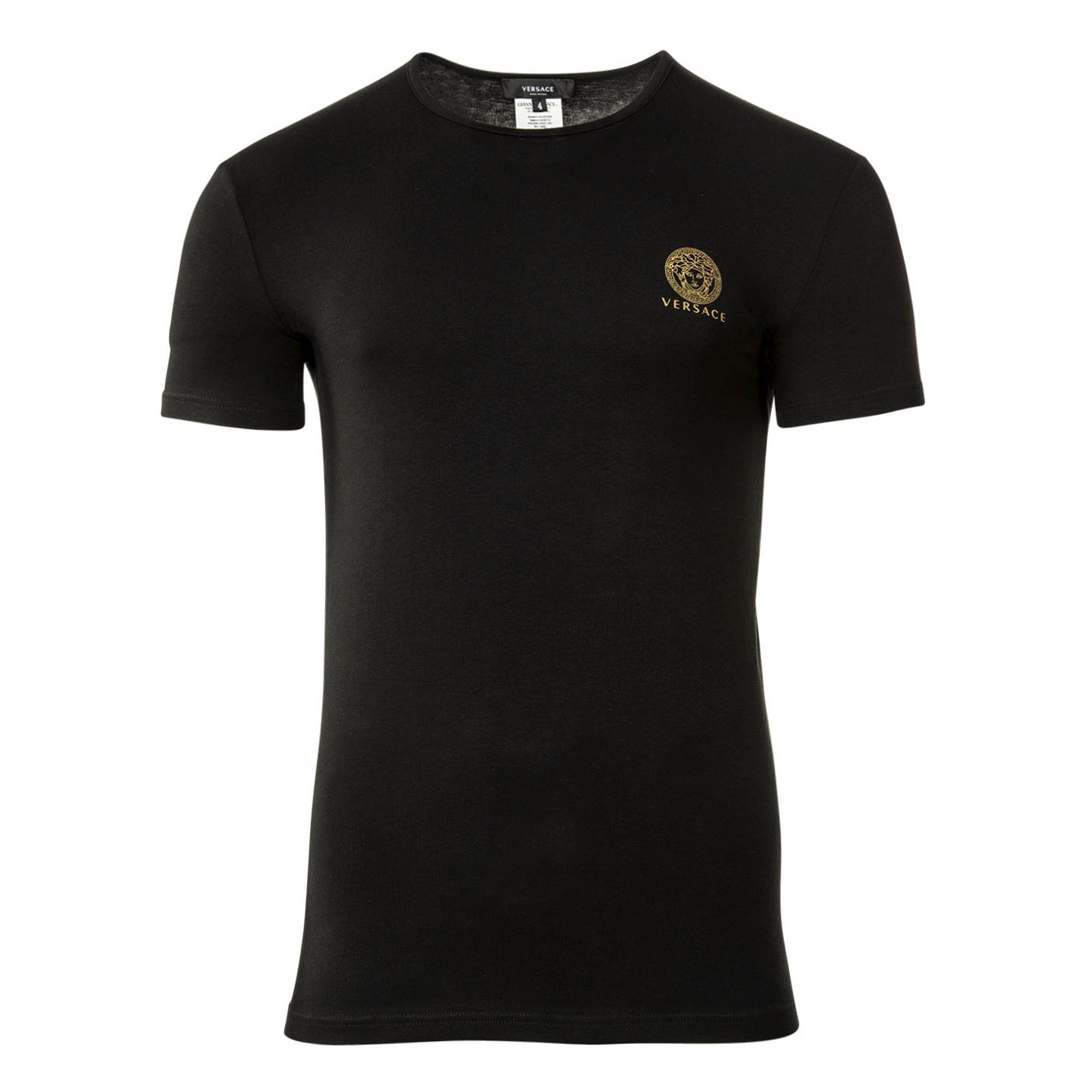 Versace T-Shirt Herren T-Shirt 2er Pack Baumwolle (Packung, 2er Pack) günstig online kaufen
