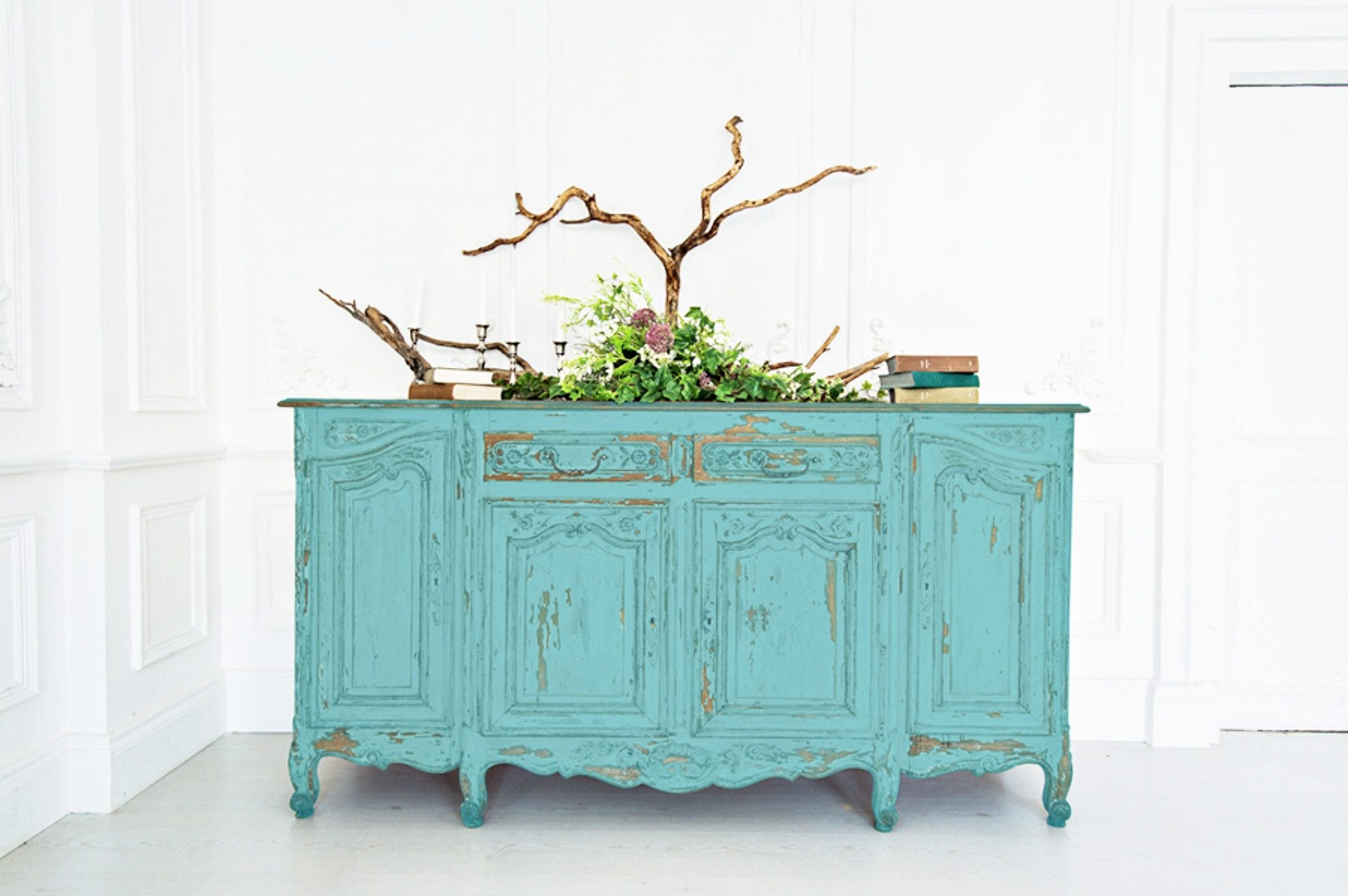 BORMA Kreidefarbe Shabby Chic Kreidefarbe, Extra Matt
