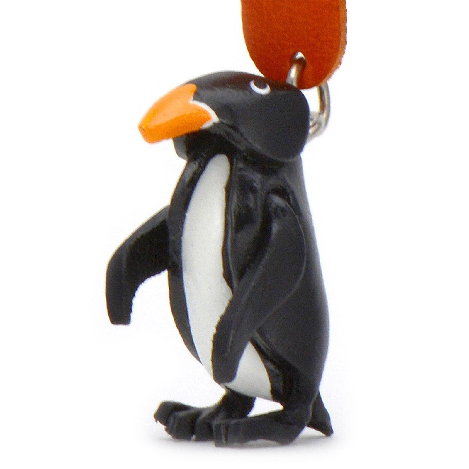 Schlüsselanhänger Set Pinguin Schlüsselanhänger aus Leder