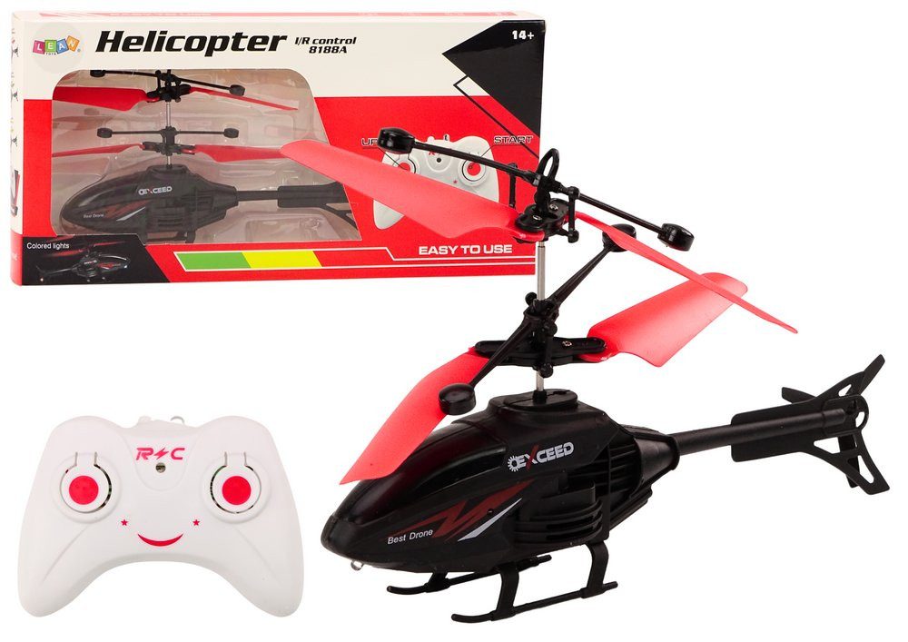 Wisam RC-Auto Ferngesteuertes RC-Hubschrauber-Gyroskop, Rot
