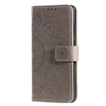 CoverKingz Handyhülle Hülle für Samsung Galaxy A53 5G Handyhülle Flip Case Cover Tasche 16,5 cm (6,5 Zoll), Klapphülle Schutzhülle mit Kartenfach Schutztasche Motiv Mandala