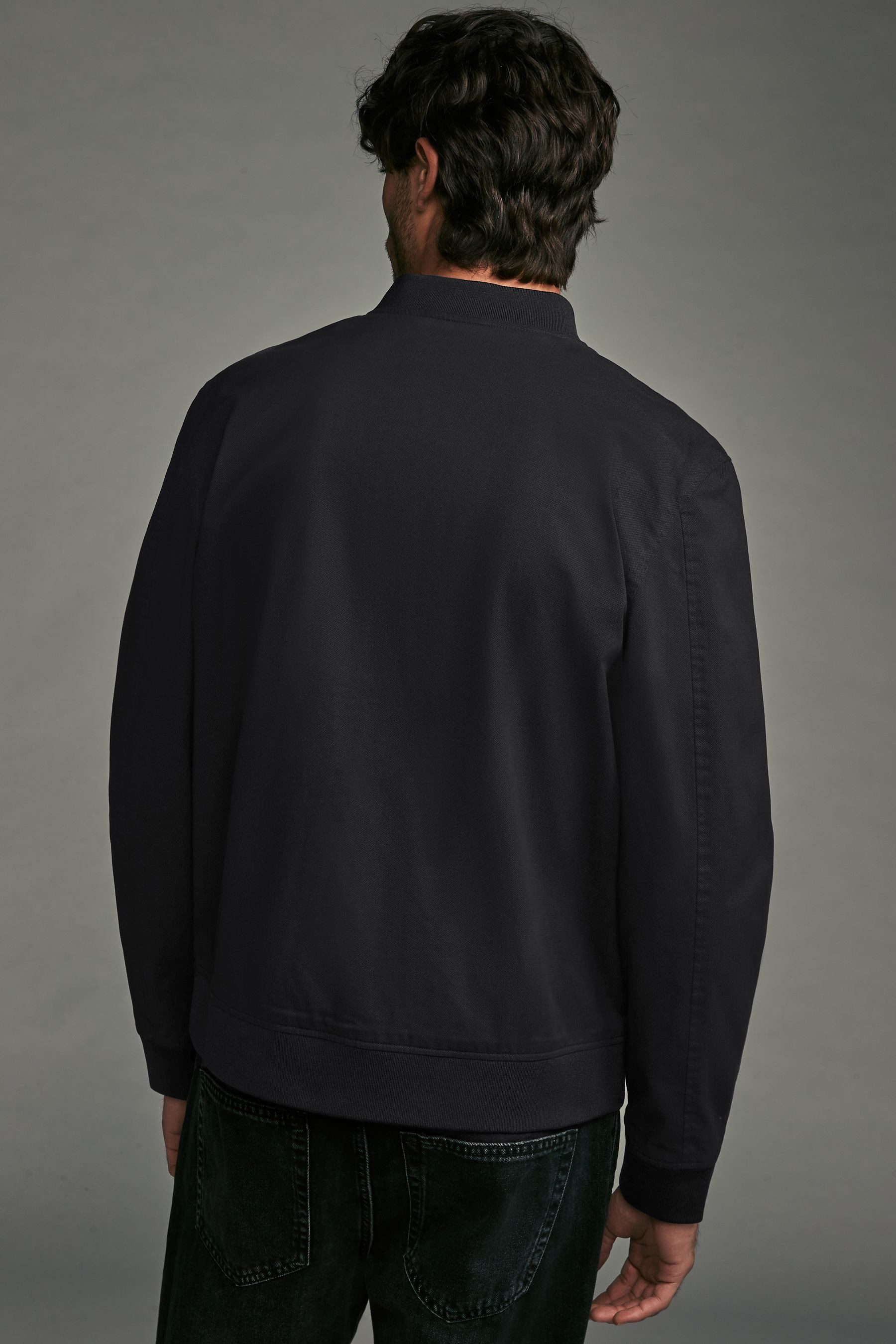 Next Bomberjacke Blouson aus Baumwollstretch (1-St) günstig online kaufen