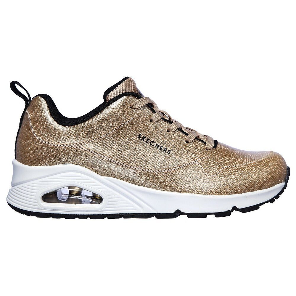 Skechers Skechers - UNO DIAMOND SHATTER - Gold Schnürschuh