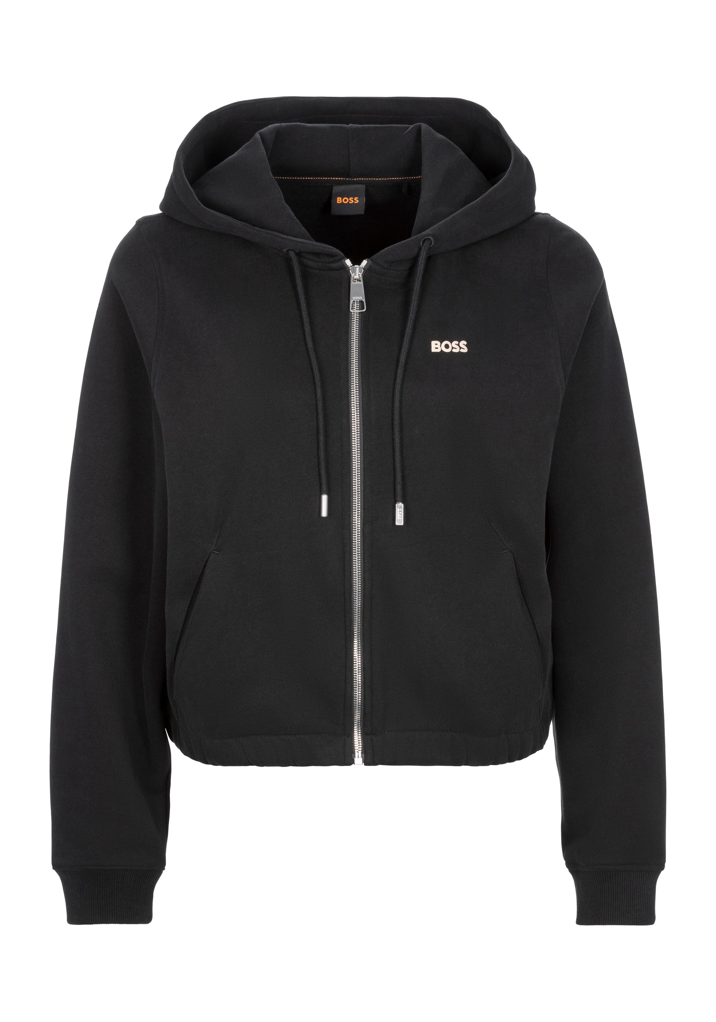 BOSS ORANGE Kurzblazer "Emus Premium Damenmode", oversized geschnitten, cro günstig online kaufen