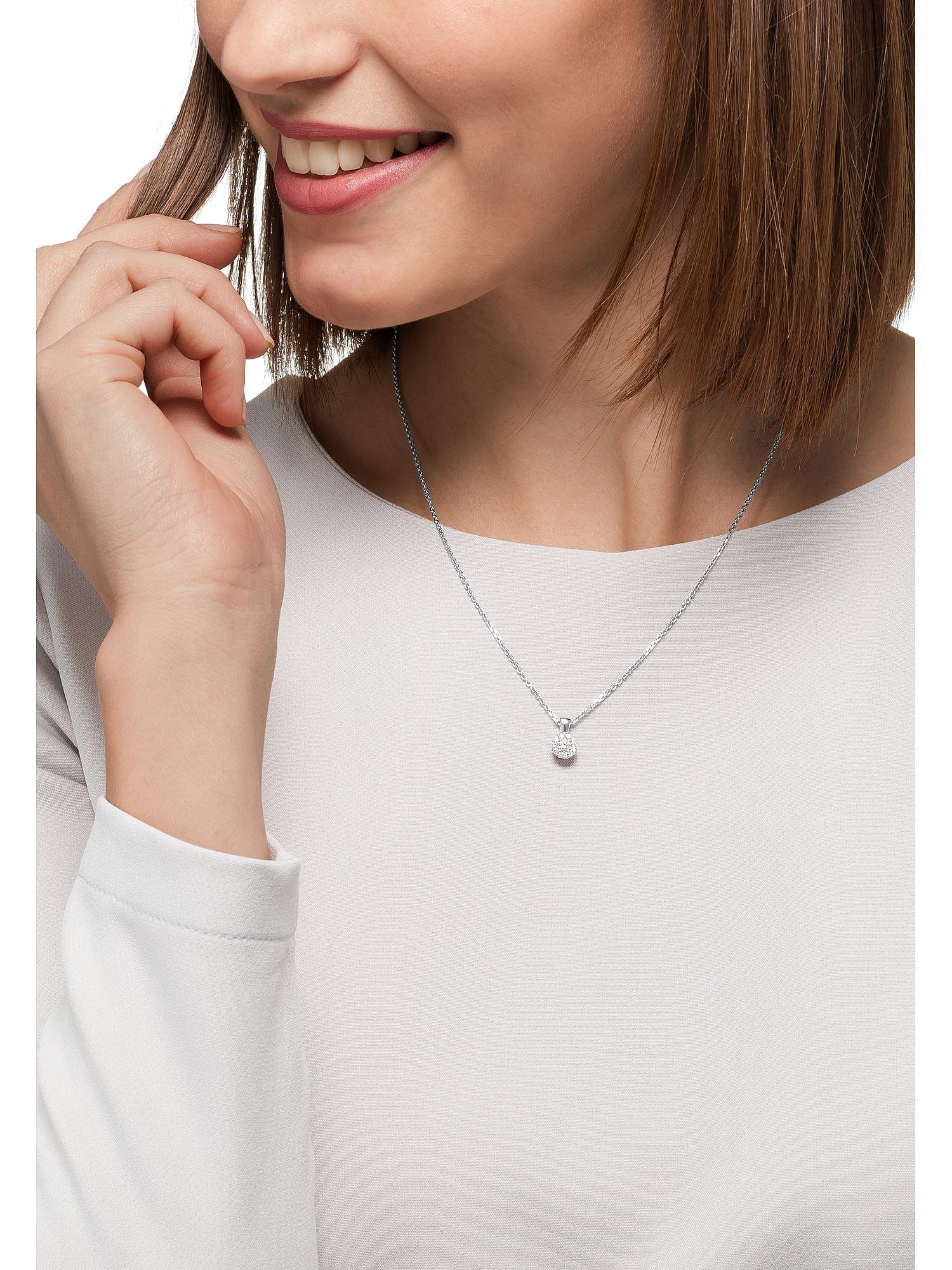CHRIST Collier CHRIST Damen-Kette 585er ...