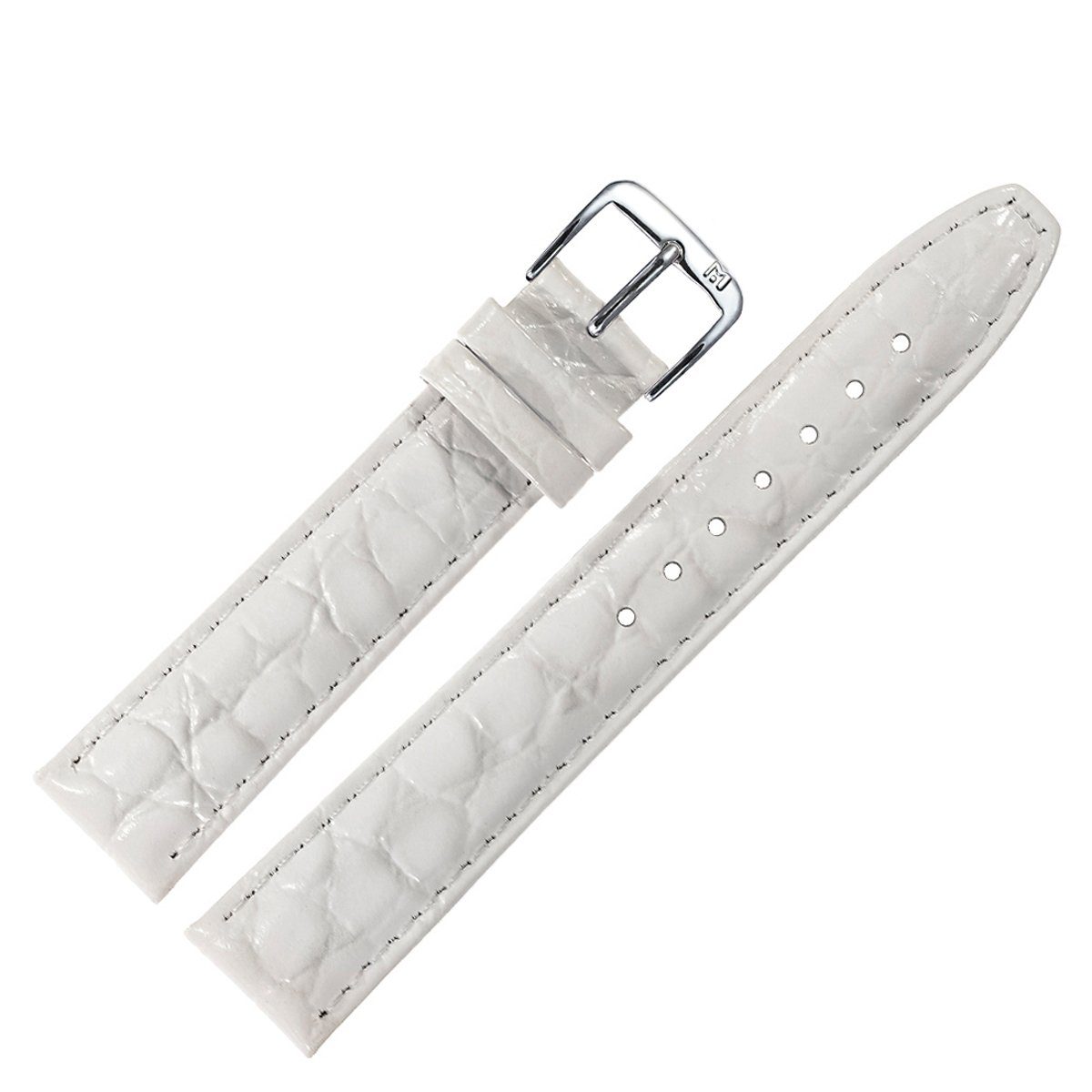 MARBURGER Годинникиarmband 16mm Leder Kroko (Caiman) Prägung