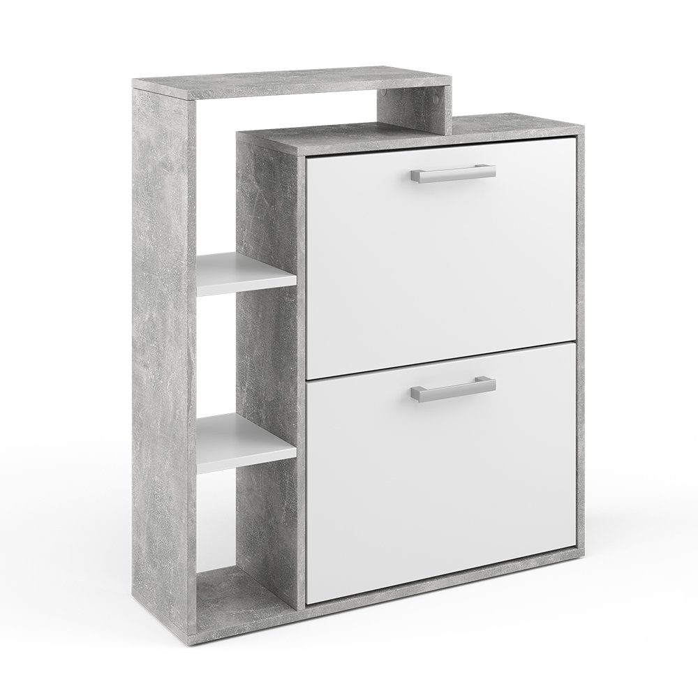 Vicco Schuhkipper Orlando, Beton/Beton, 24.5 x günstig online kaufen