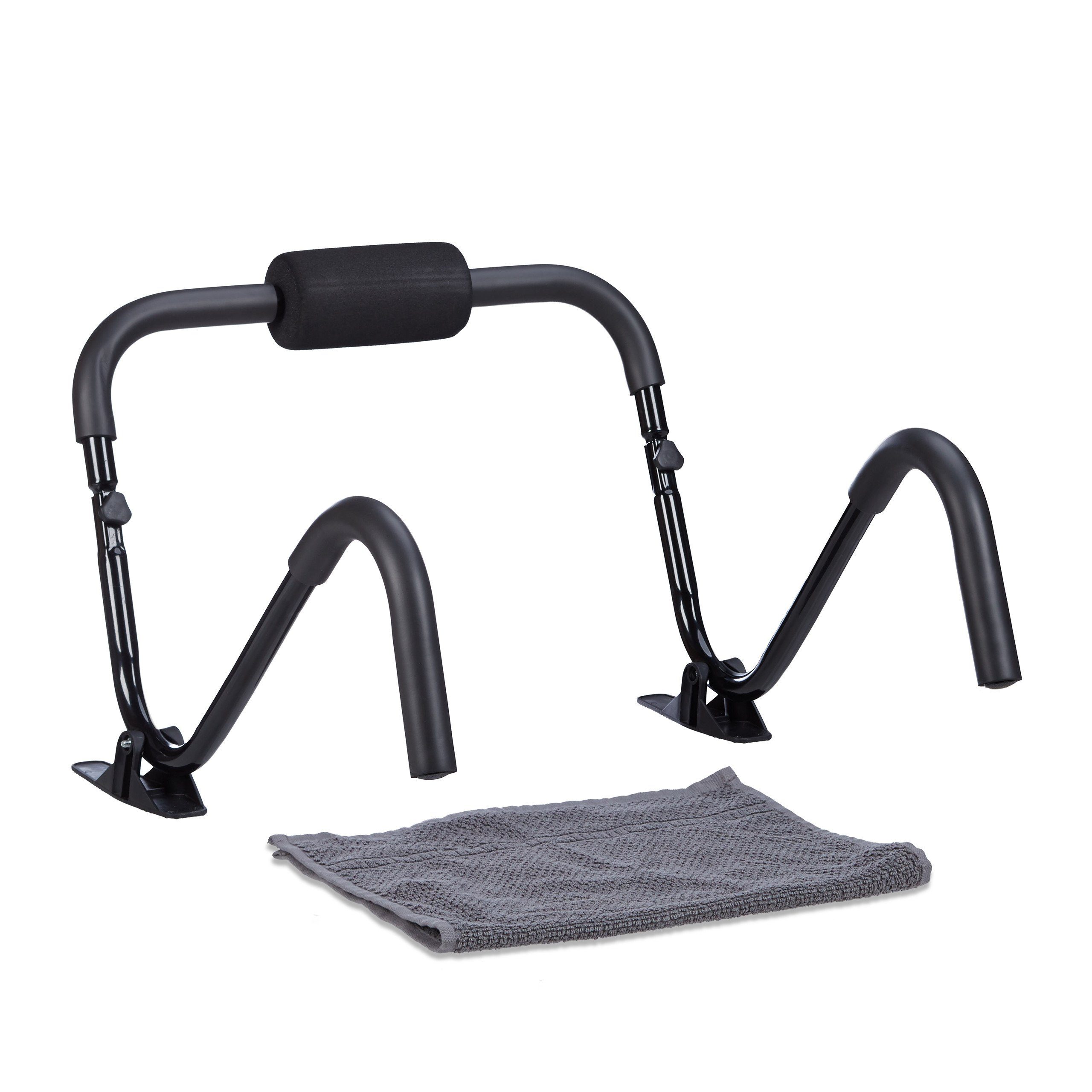 relaxdays Bauchtrainer AB Roller mit Standfuß (3-St)