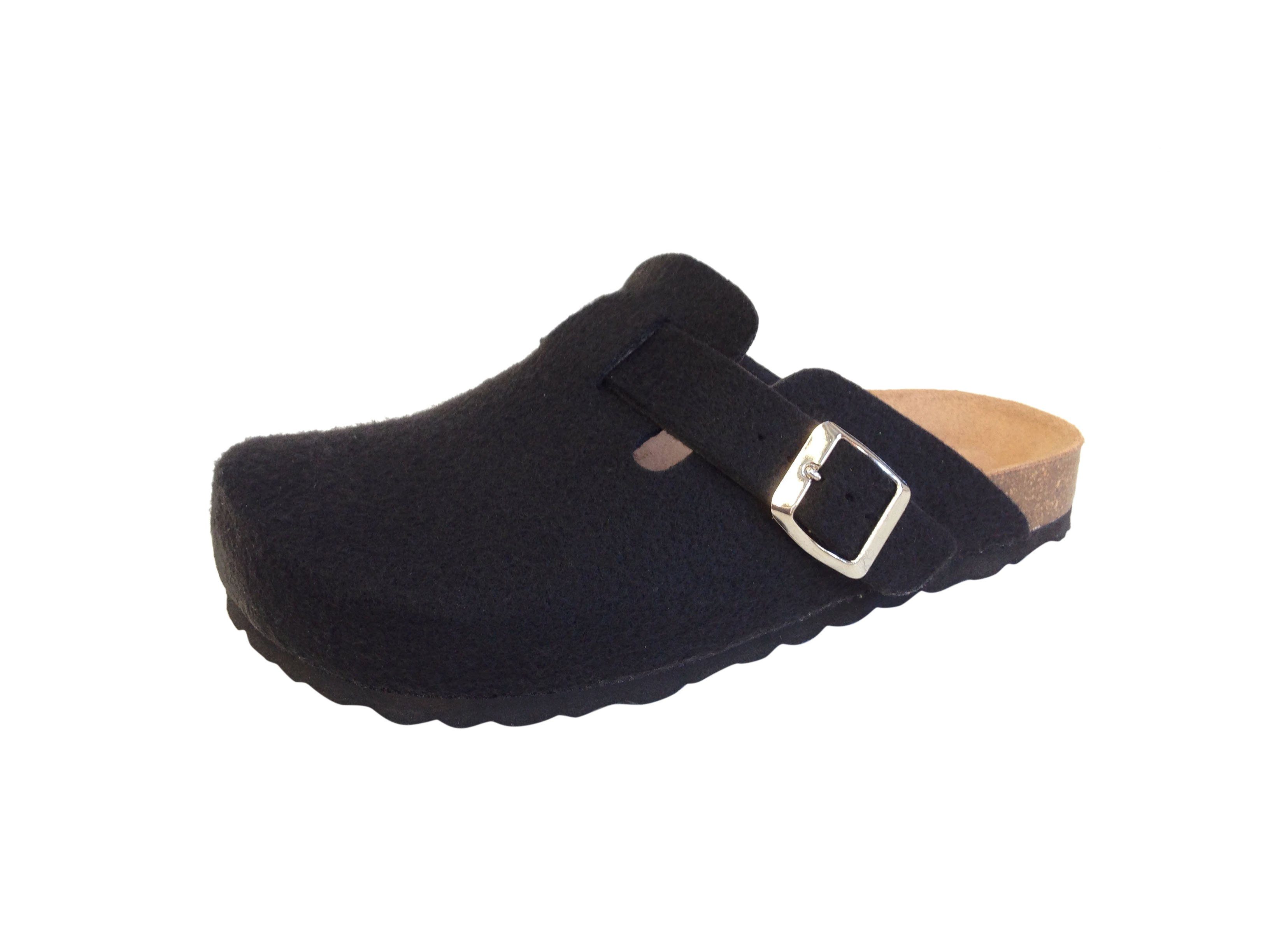 TakeMe Shoes Dakos Damen Clog Filz Hausschuh
