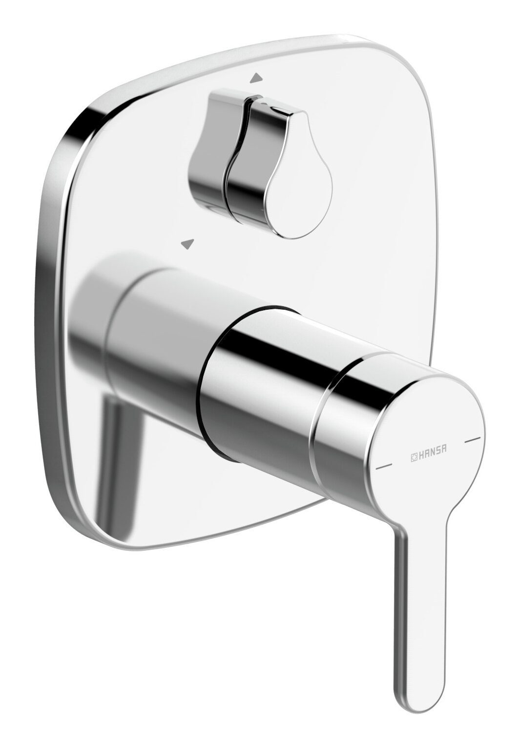 HANSA Wannenarmatur Hansadesigno Style Fertigmontageset m. Funktionseinheit EinhandBatterie