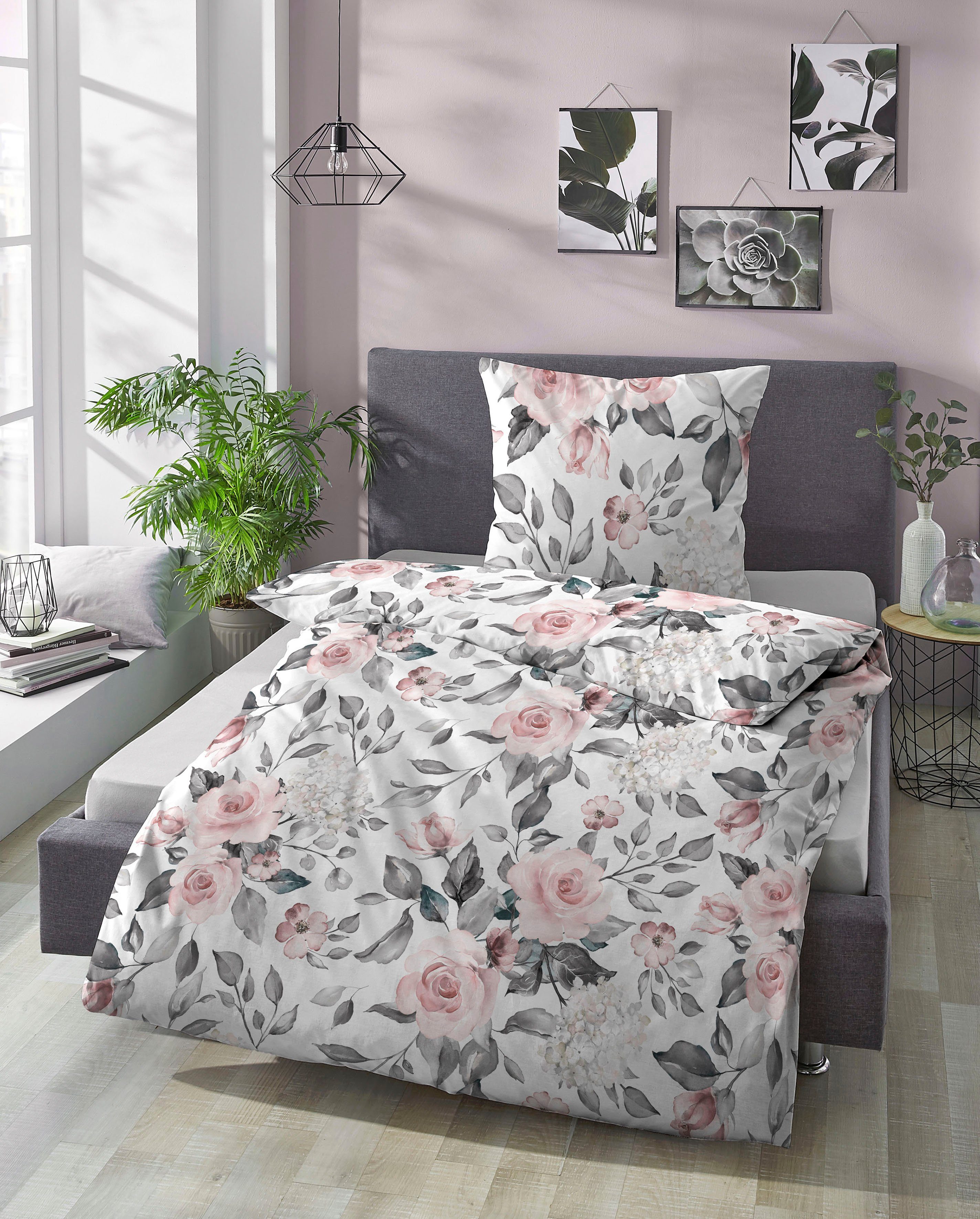 Castell - Markenbettwäsche Bettwäsche Markus, Satin, günstig online kaufen