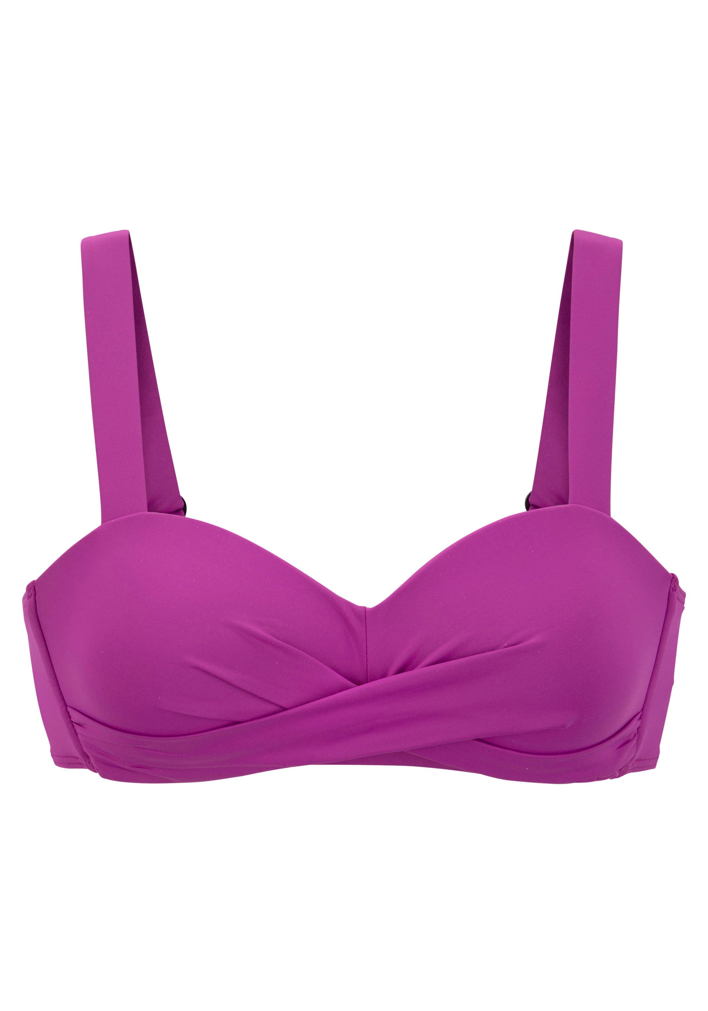 LASCANA Bandeau-Bikini-Top Comfy, mit bequemer Passform ohne Bügel günstig online kaufen