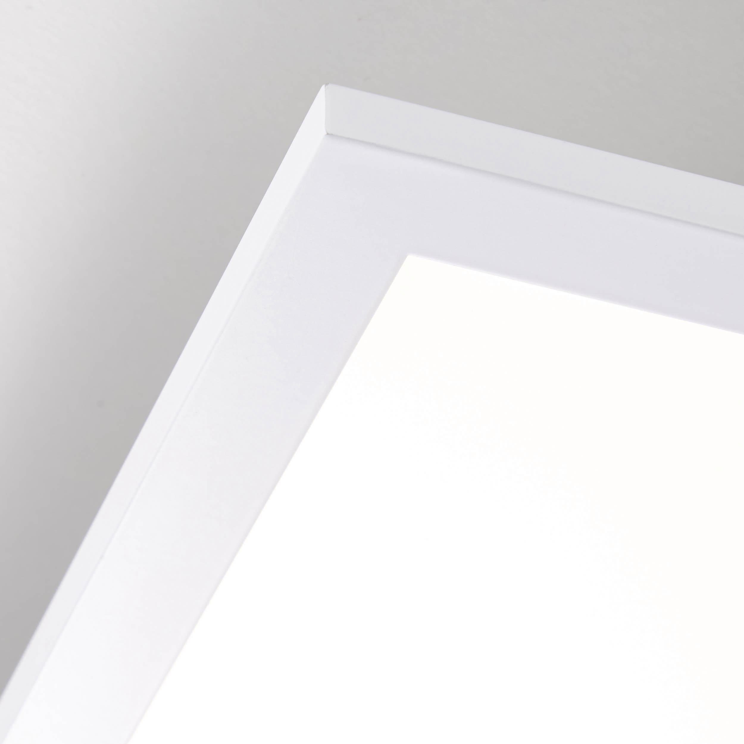 Brilliant Deckenleuchte LED weiß warmweißes LED Licht, Warmweiß, fest integriert, cm, 30 120 Lumen, CHARLA, 4000 x Metall/Kunststoff,