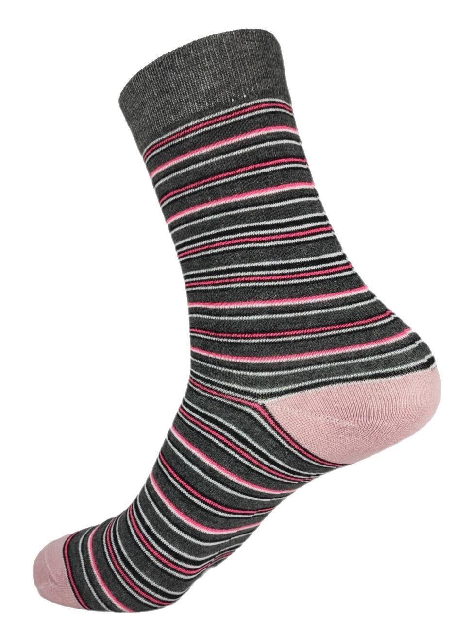 EloModa 39-42 12 35-38 Freizeitsocken (12-Paar) Damen Muster Baumwolle; Paar, Socken Mix2 mit Paar 12