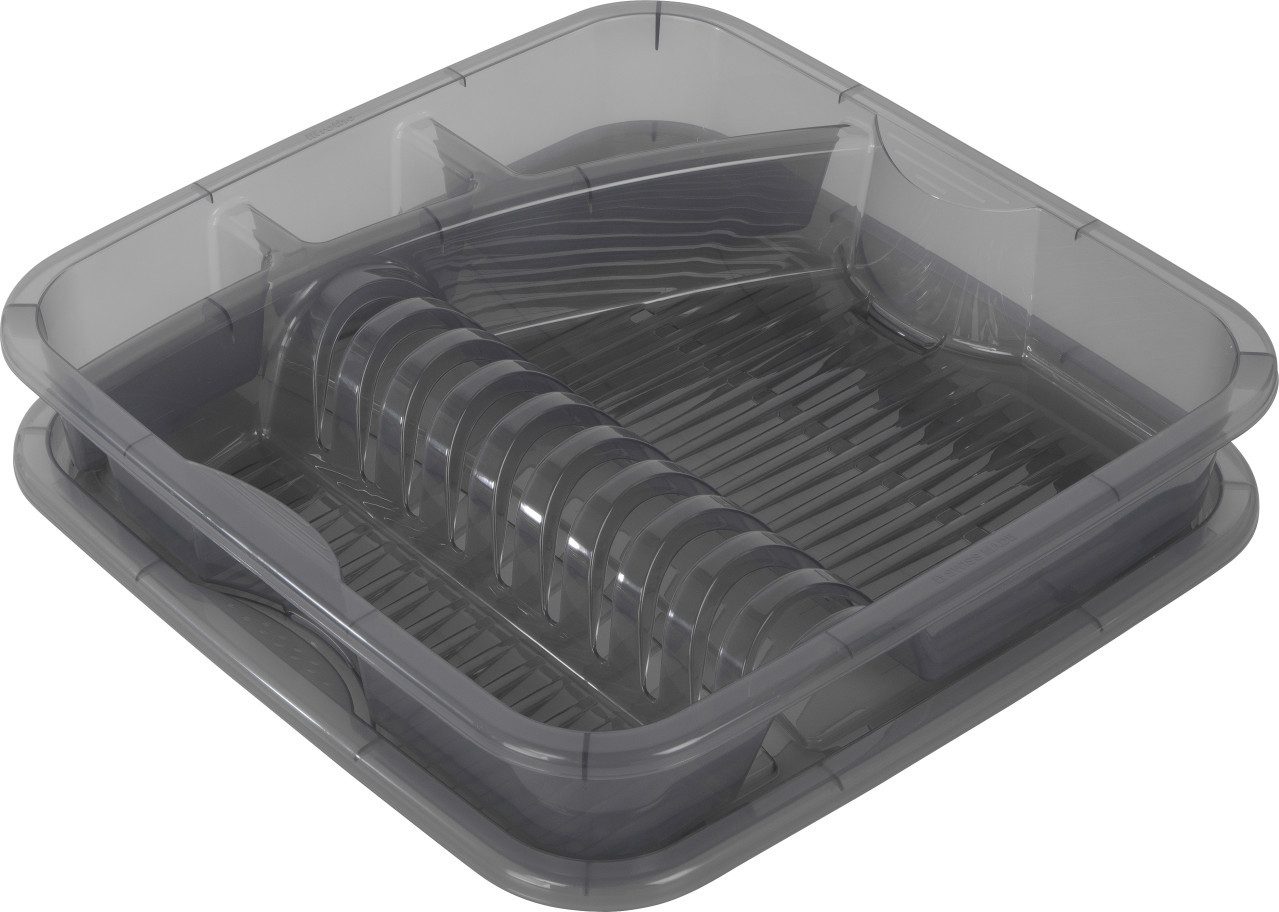 ROTHO Abtropfwanne Rotho Geschirrabtropfer Geometric inkl.