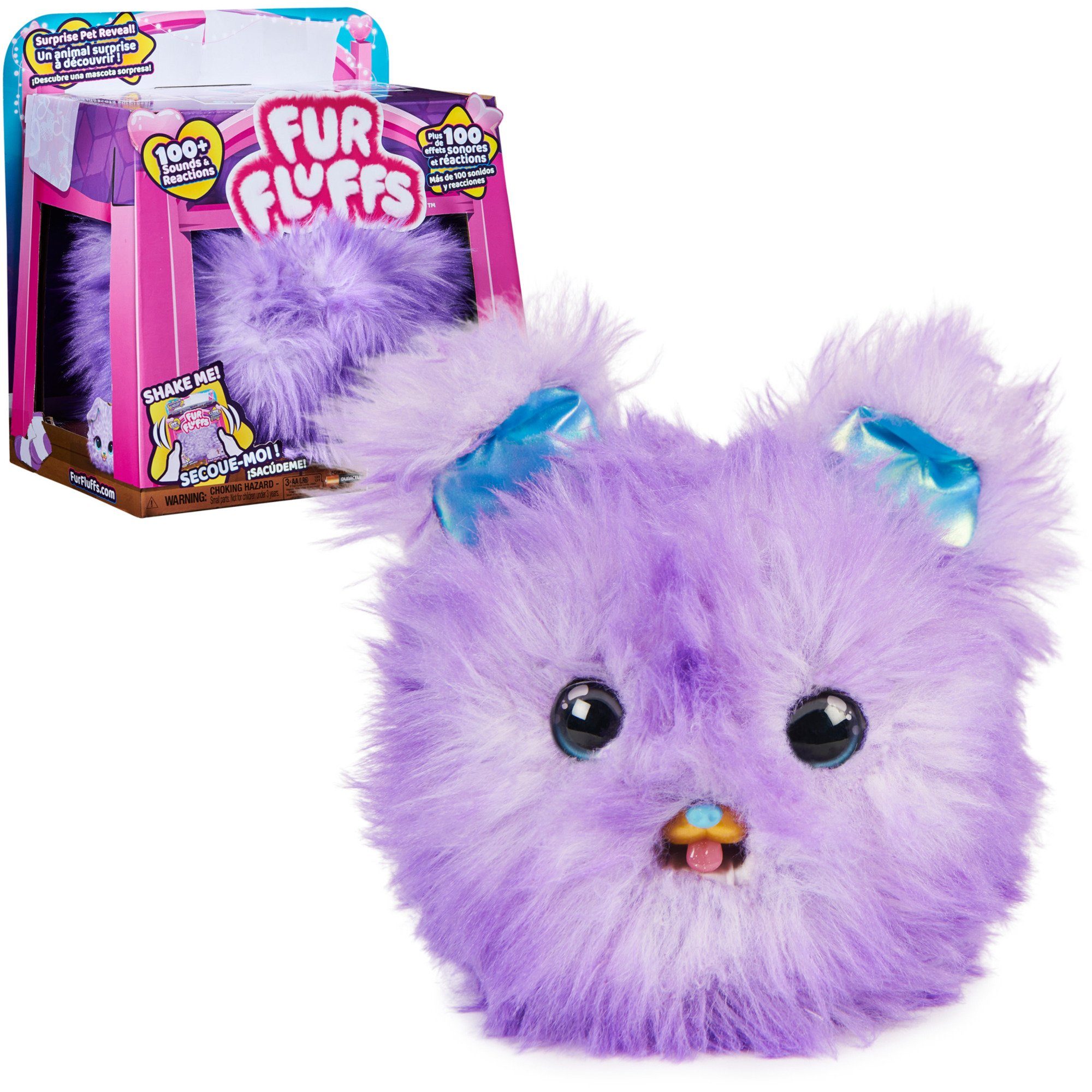Spinmaster Kuscheltier Spin Master FurFluffs Magisches Hündchen