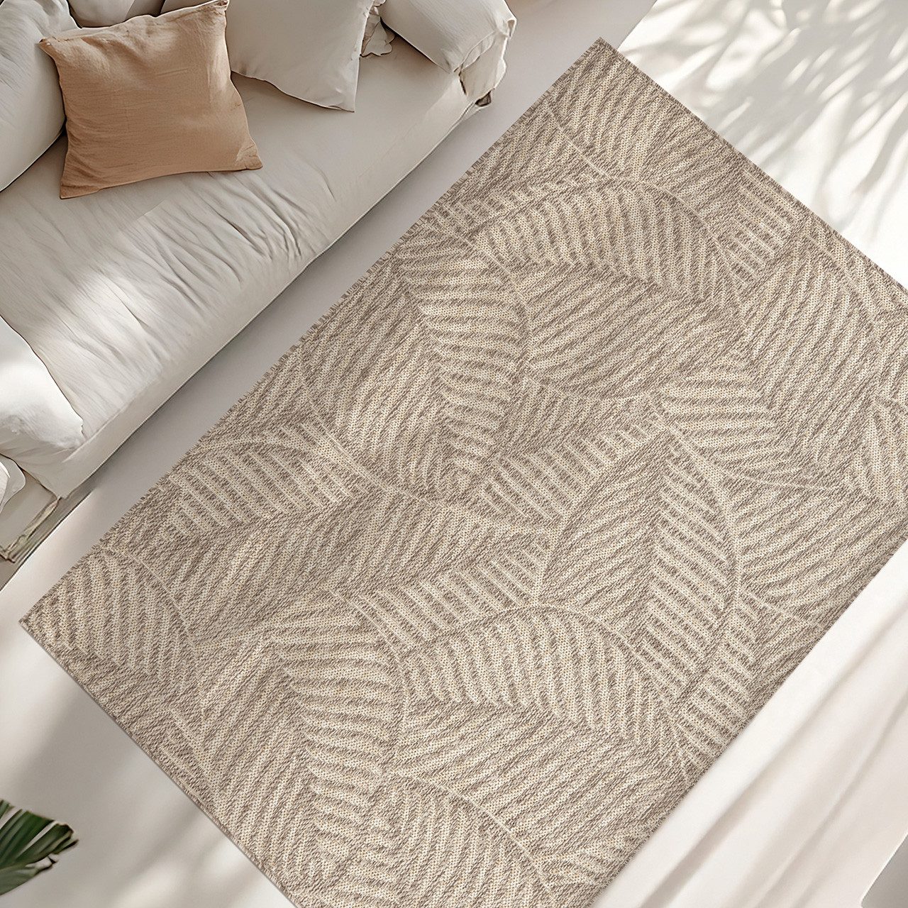 ArtUniverse Outdoorteppich Flory 80x150 cm in-&outdoor, 80x150 cm