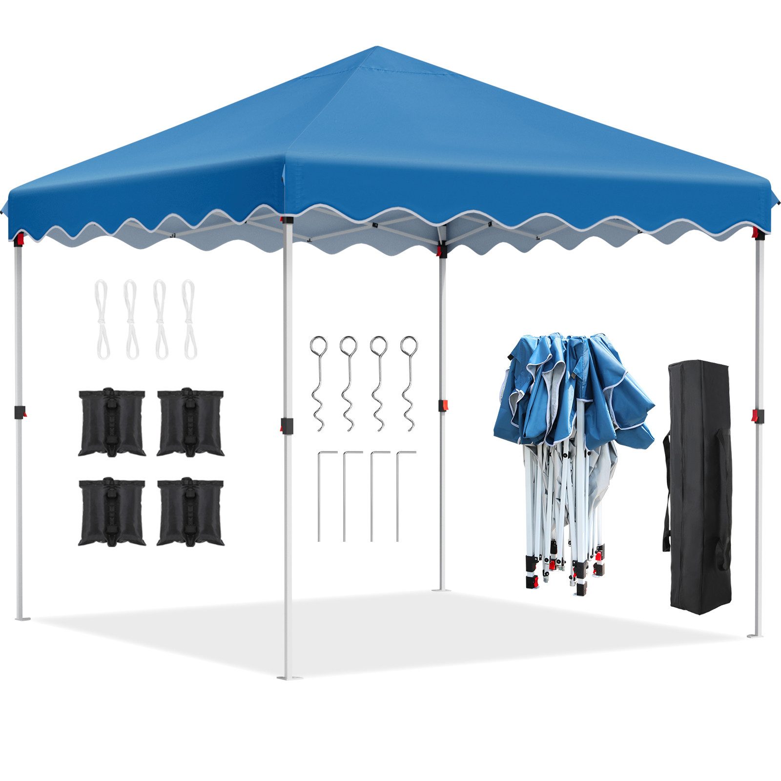 TLGREEN Faltpavillon 3x3 Gartenpavillon, Wasserdicht Partyzelt günstig online kaufen