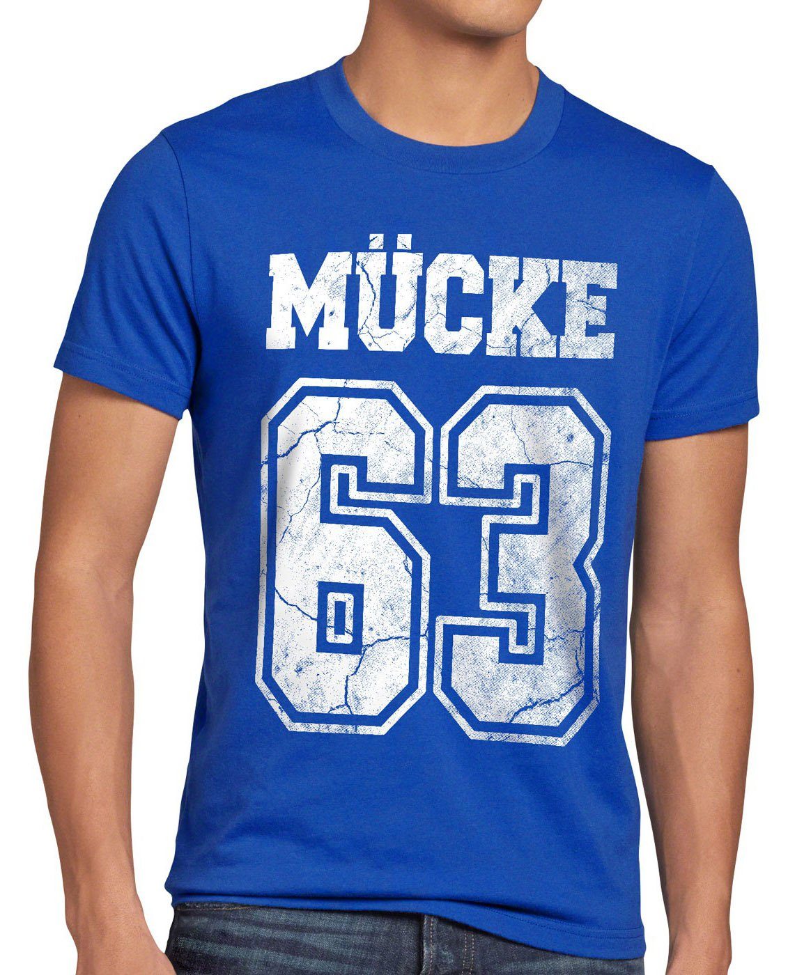 style3 T-Shirt Mücke 63 bulldozer Sie nannten ihn Mücke movie american football