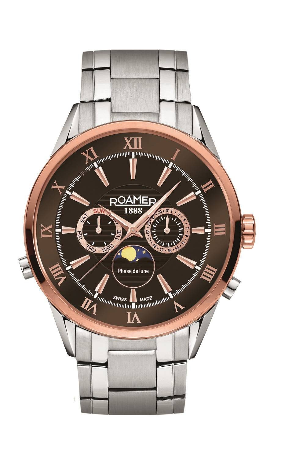 Roamer Moonphase Schweizer Superior Uhr