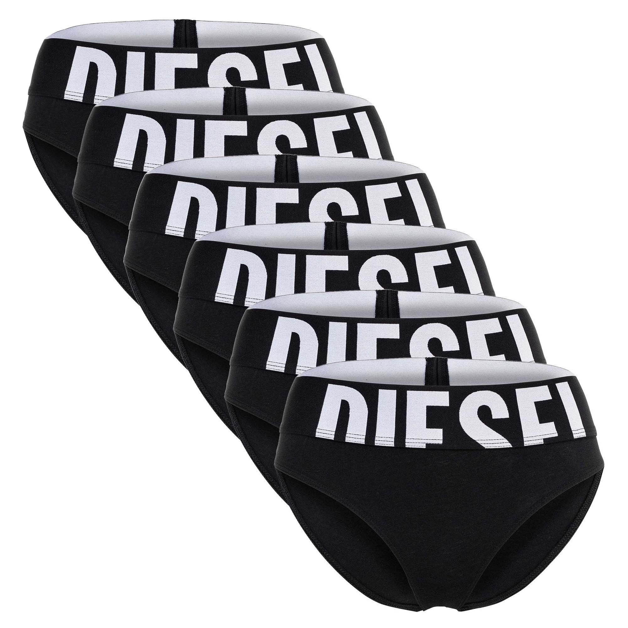 Diesel Slip Damen Slip 6er Pack Baumwolle LOLA-D-POP Slips 6P (Packung, 6er Pack)