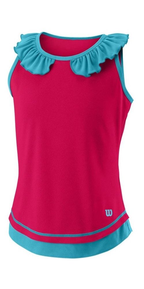 Wilson Tanktop Tennis-Tank Competition II pink/blau Mädchen