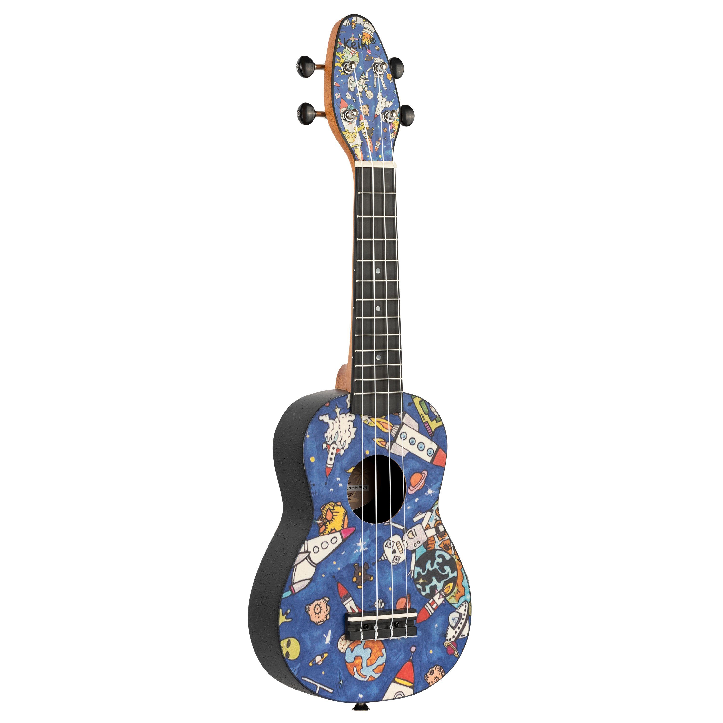 Keiki Ukulele K2 Komplettset, Soprano