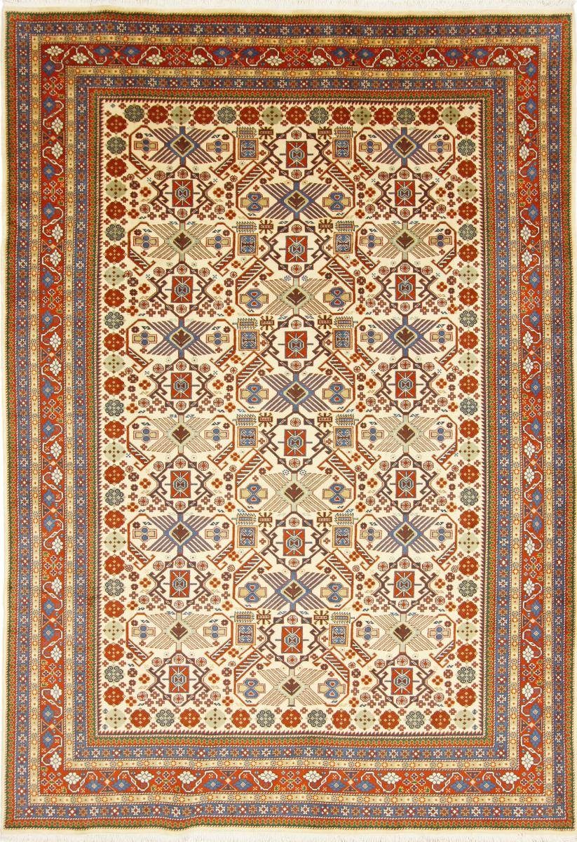 Orientteppich Ghashghai 203x289 Handgeknüpfter Orientteppich / Perserteppich, Nain Trading, rechteckig, Höhe: 12 mm