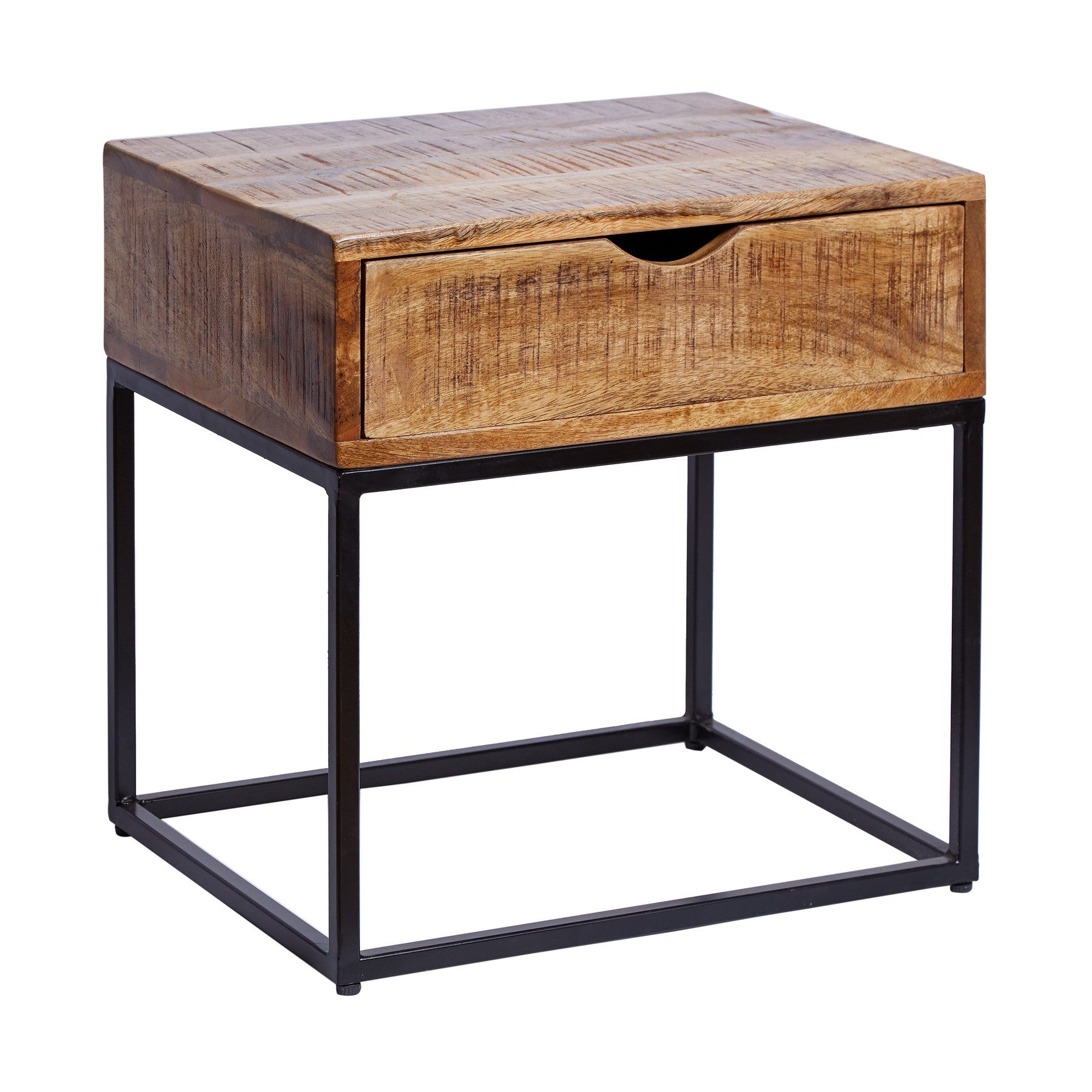 riess-ambiente Nachttisch IRON CRAFT 45cm natur günstig online kaufen