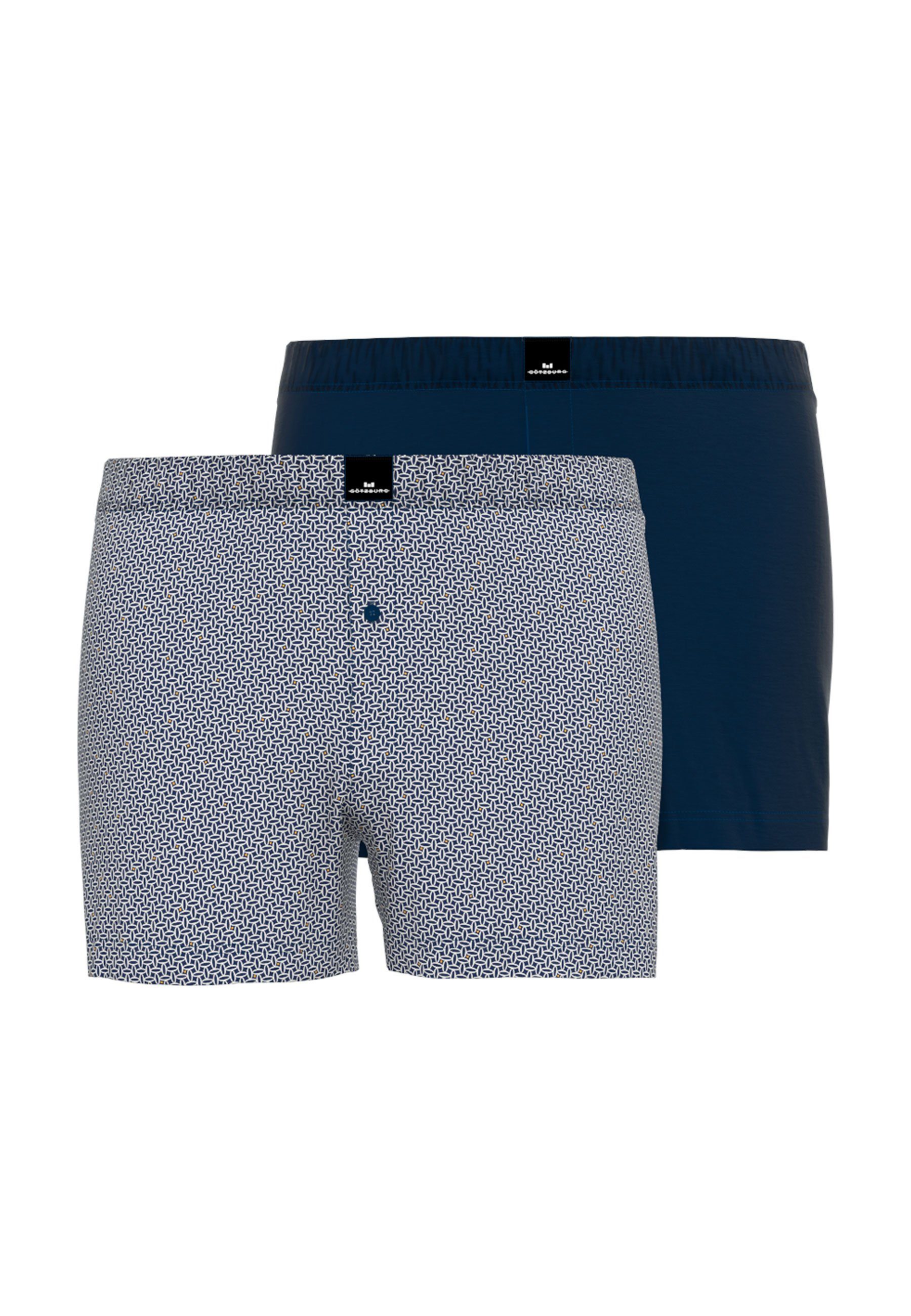 GÖTZBURG Boxer Brooklyn (2er-Pack) mit Muster, weich, Baumwolle, elastisch, günstig online kaufen