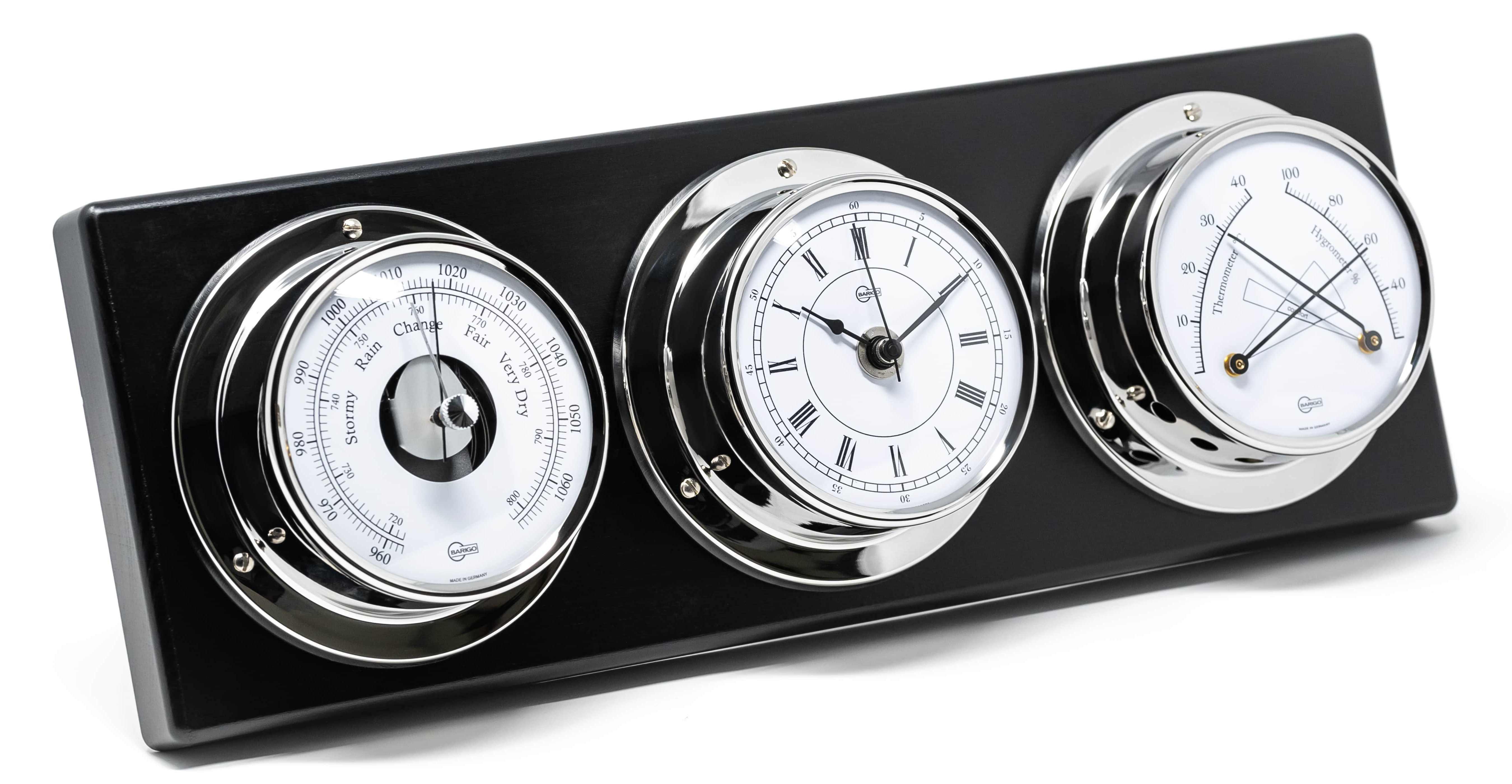 Barigo Tempo 386 Wetterstation Made in Germany Innenwetterstation
