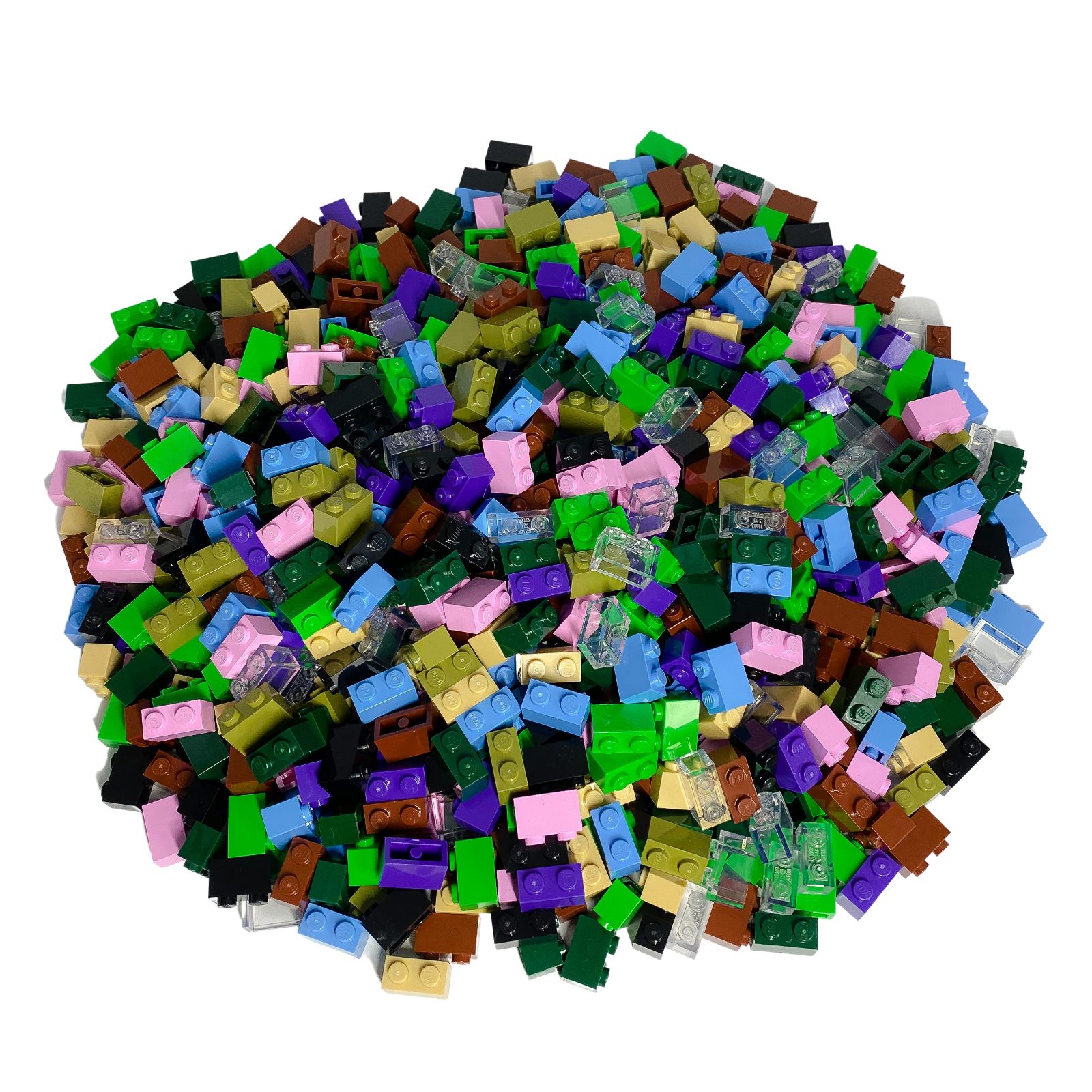 LEGO® 1x2 Steine Hochsteine Bunt Gemischt - 3004 NEU! Menge 100x Spielbausteine
