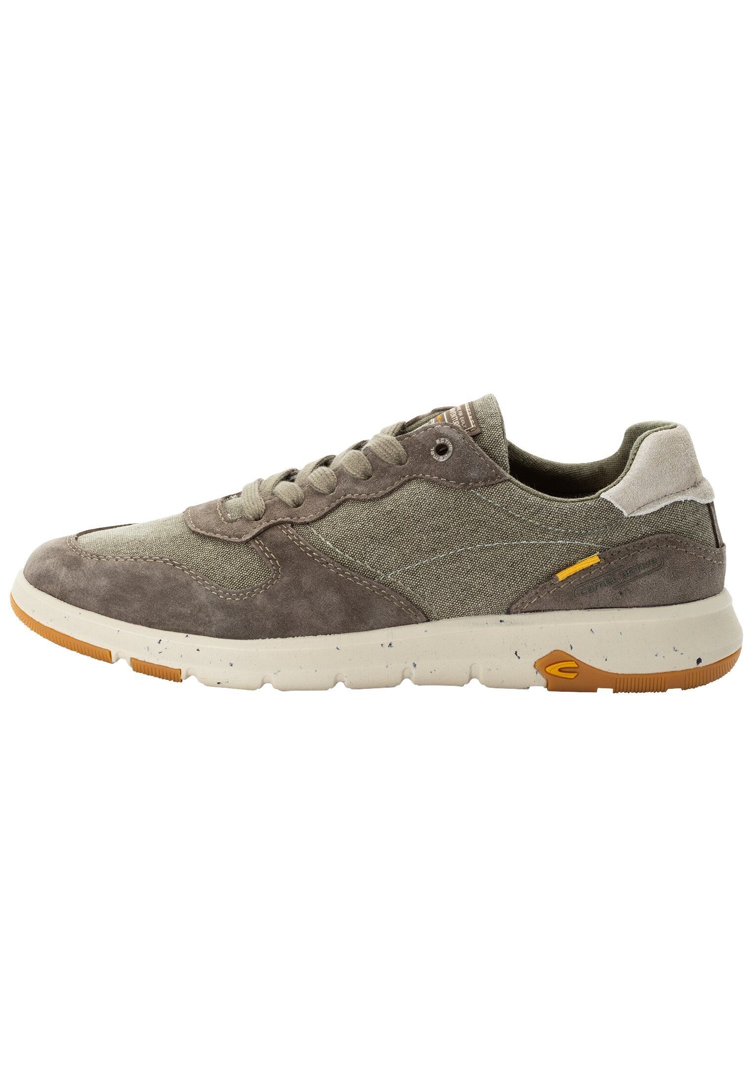 mit Lederbesatz Sneaker