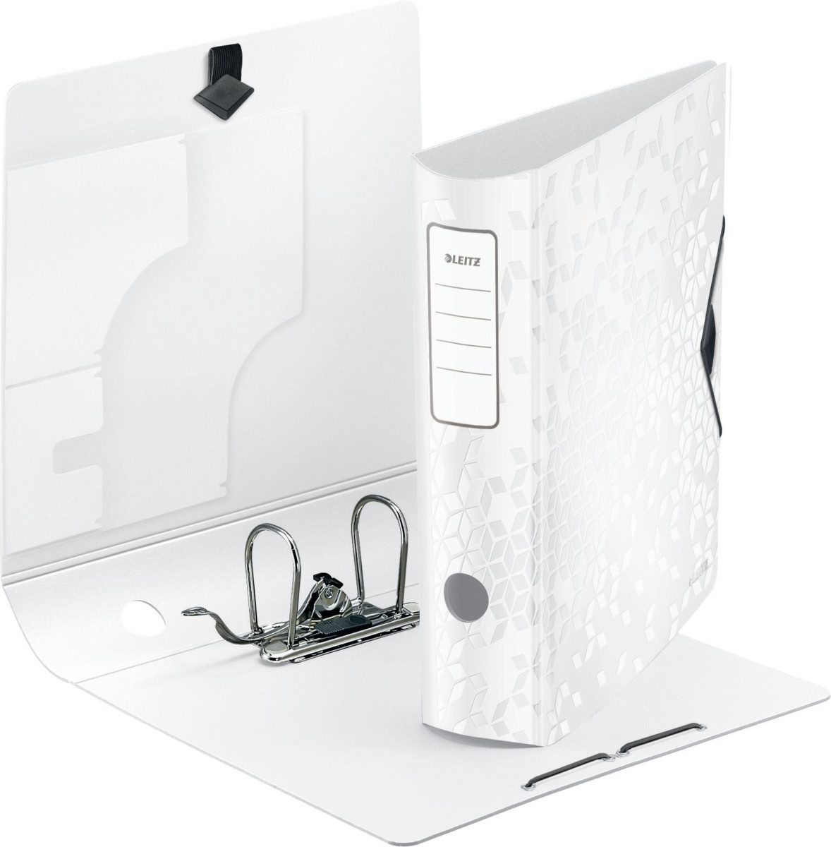 LEITZ Aktenordner Ordner Active Wow A4 Polyfoam breit weiß