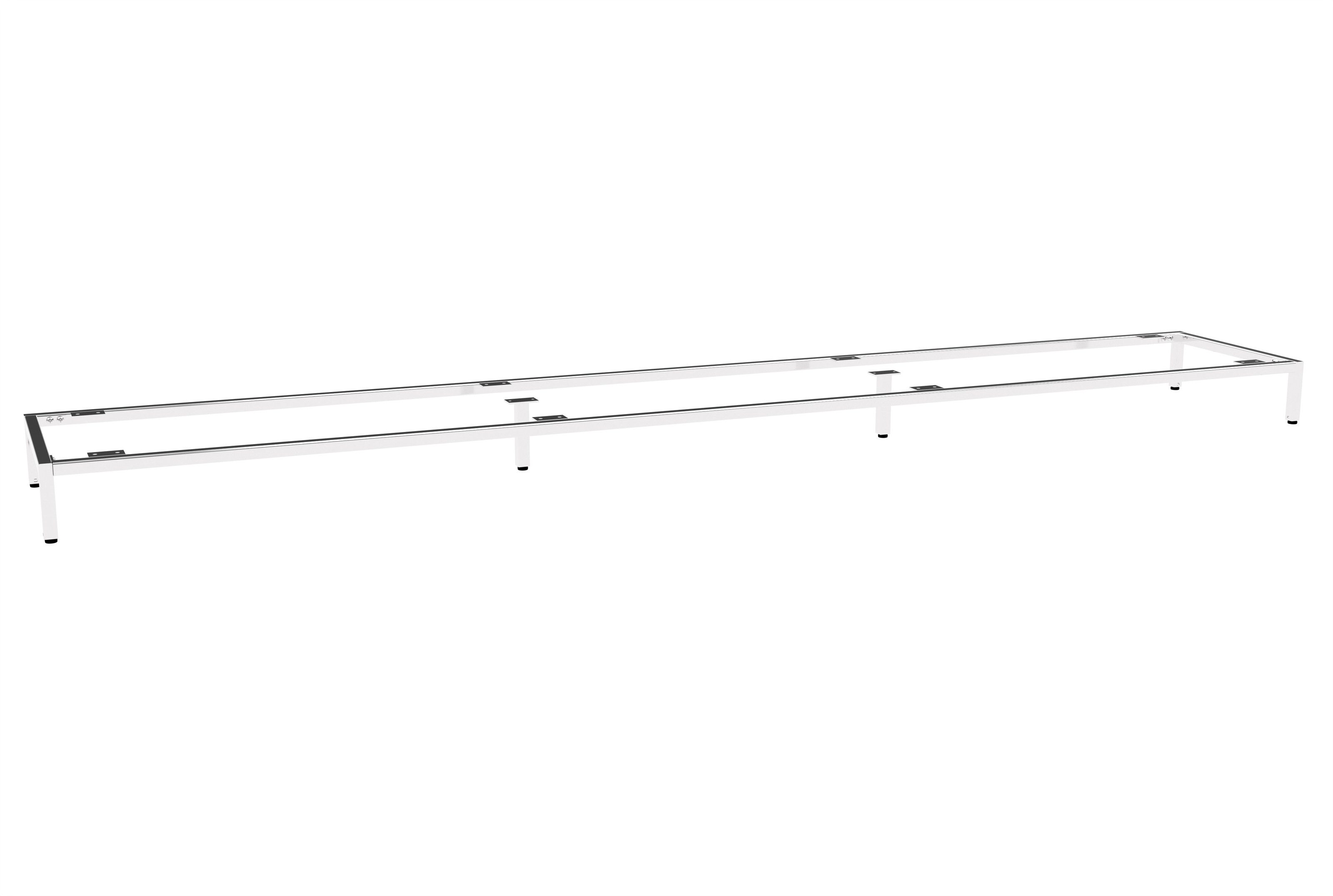PREISBRECHER Untergestell Santorin, in chrom, metall - 225x13x38cm (BxHxT)
