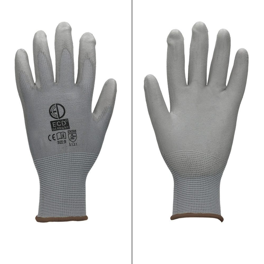 ECD Germany Arbeitshandschuhe Gartenhandschuhe Montagehandschuh Schutzhands günstig online kaufen