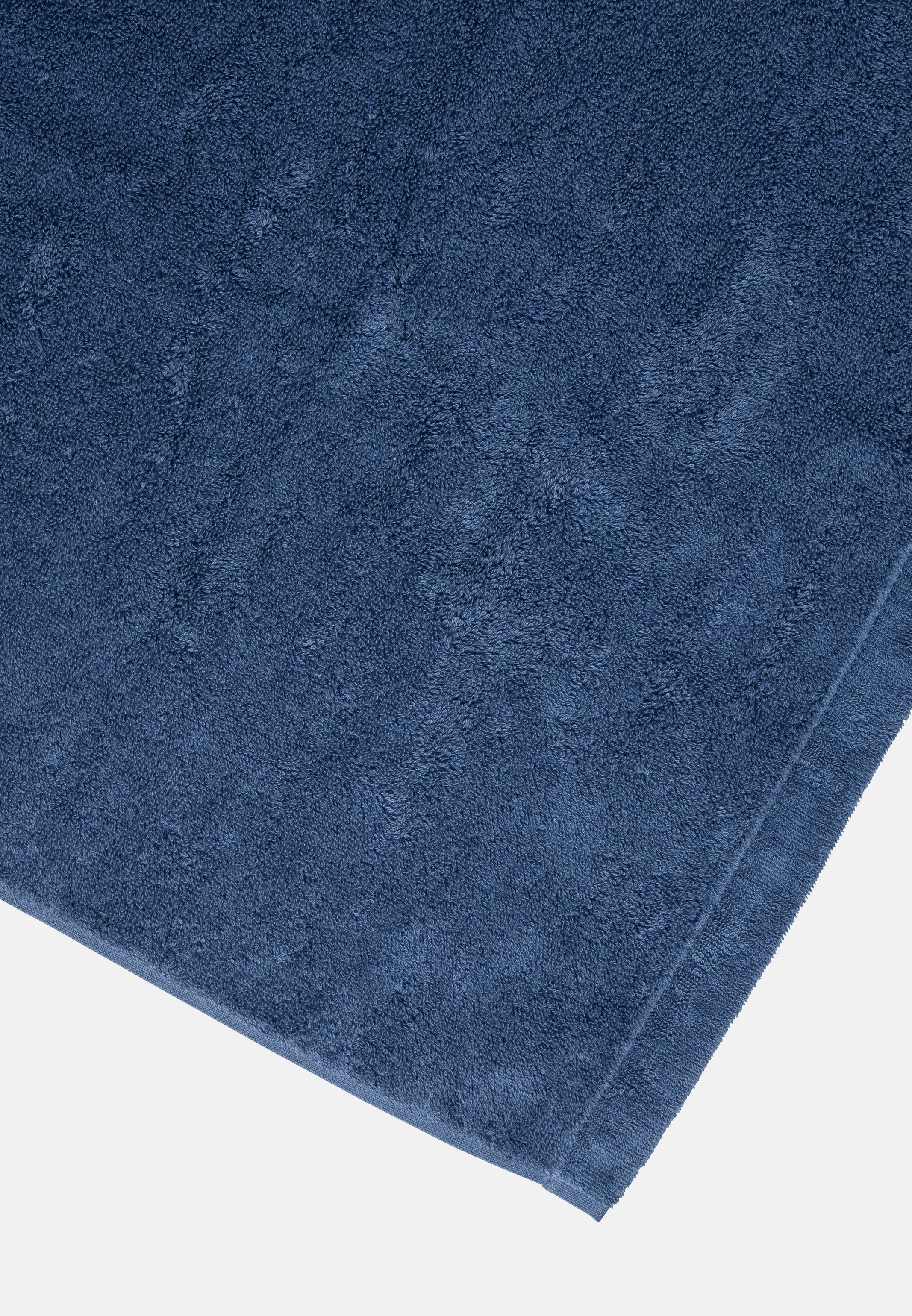 Walkfrottee, Nachtblau Handtuch Lifestyle, im Baumwolle 2 Set X Cawö (Spar-Set, 2-tlg), extra Set - Weich - Duschtuch flauschig und