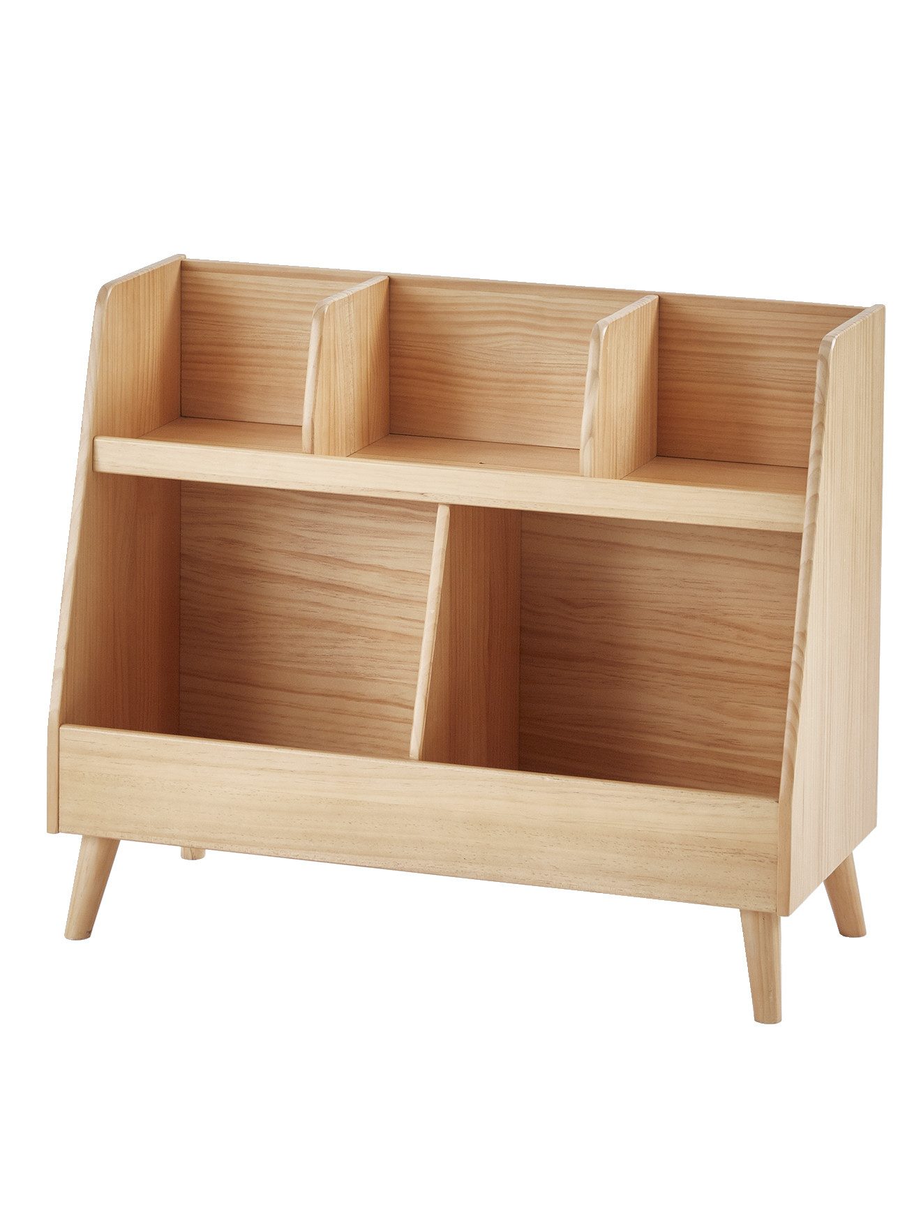 vertbaudet Bücherregal Kinderzimmer Regal KONFETTI NATUR, 5 Fächer