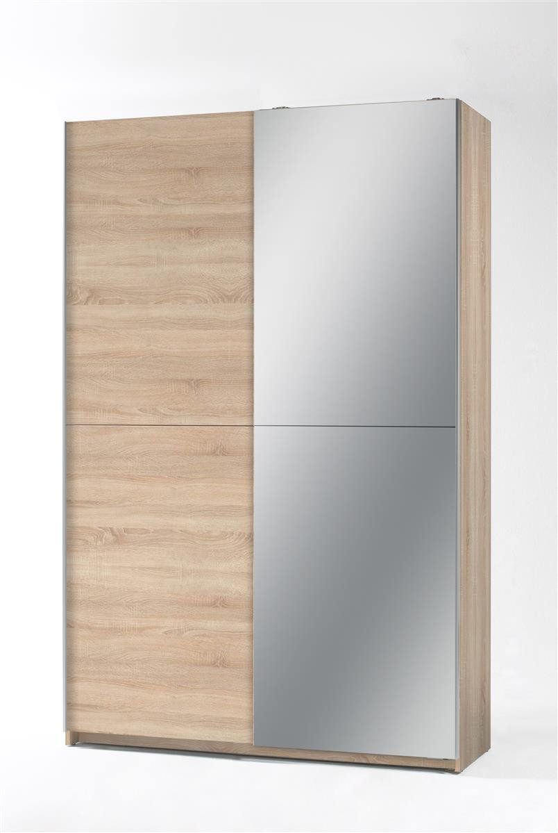 Pol-Power Kleiderschrank 125 x 196 x 38 cm (B/H/T)