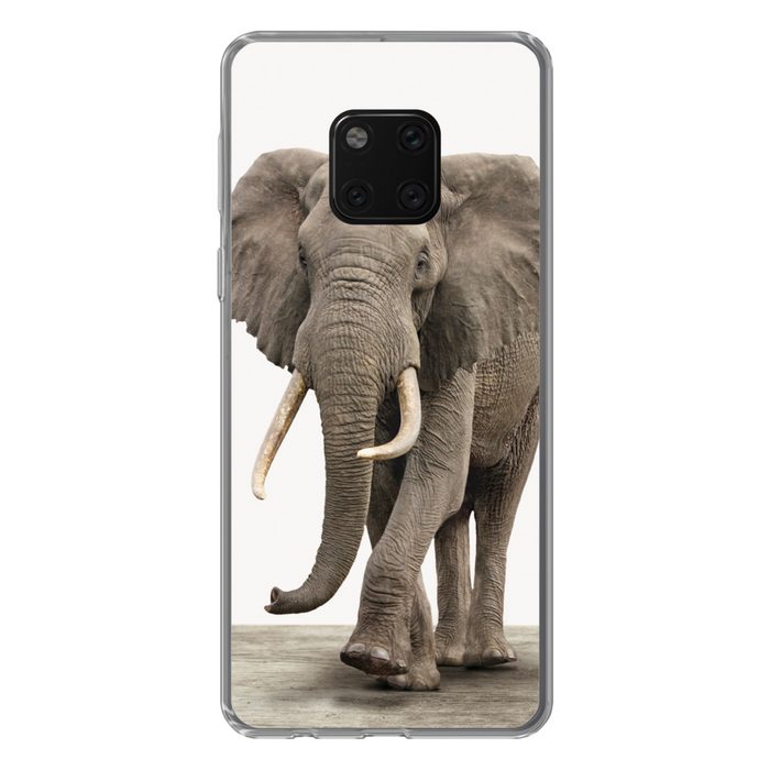 MuchoWow Handyhülle Elefant - Kinder - Tiere - Mädchen Handyhülle Huawei Mate 20 Pro Handy Case Silikon Bumper Case