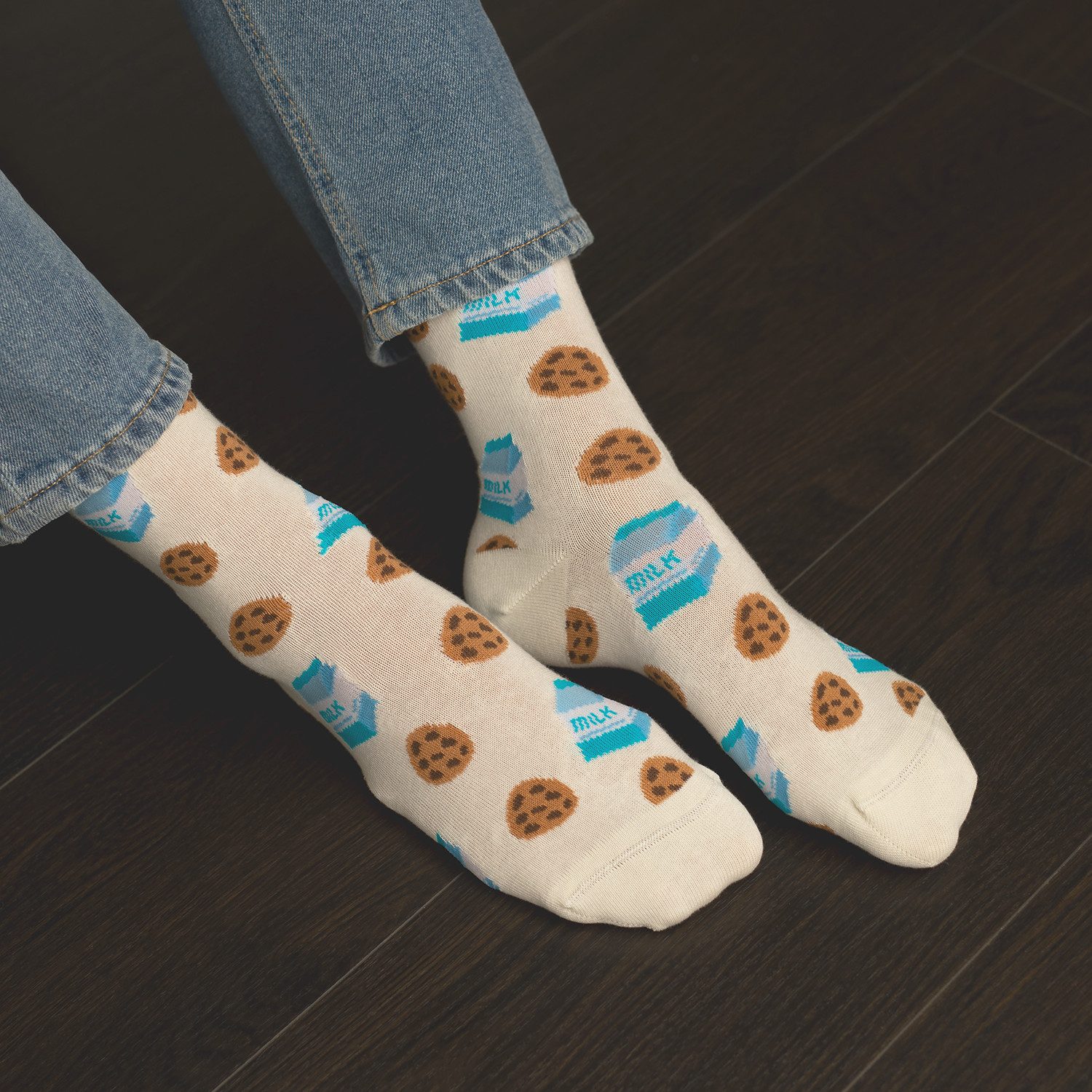 Footstar Basicsocken Damen/Herren Bunte Motiv Socken Funny Baumwollsocken