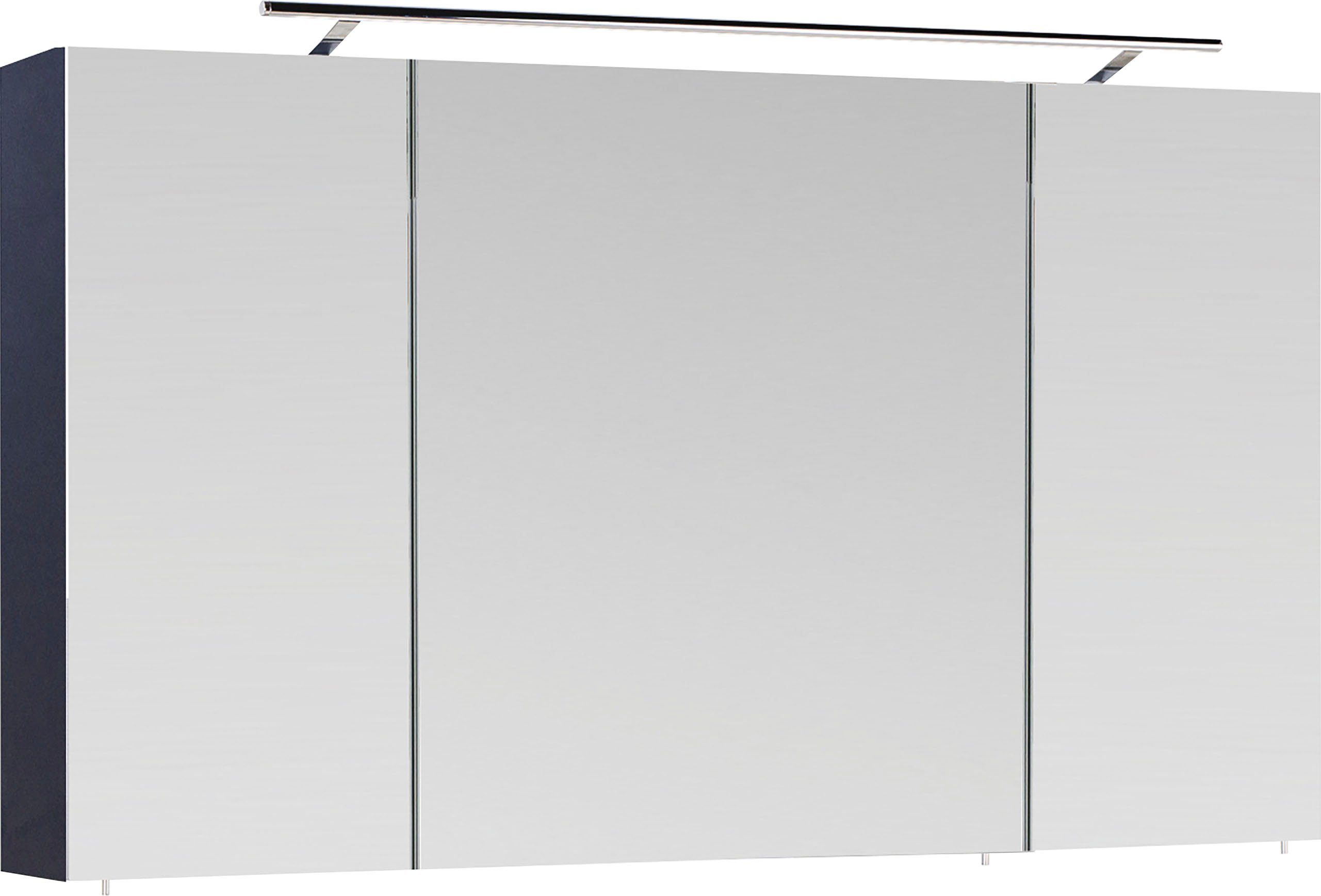 MARLIN Spiegelschrank 3040, Breite 120 cm anthrazit | anthrazit | Spiegelschränke