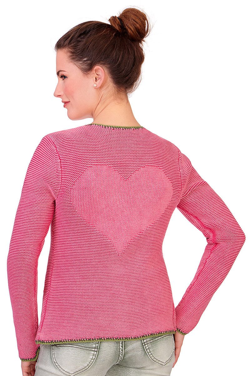 Lieblingsstück Trachtenstrickjacke Strickjacke Damen - ZARA - fuchsia