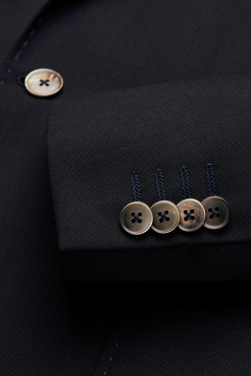 Digel Strickweste Sakko in dunkelblau Edison 20