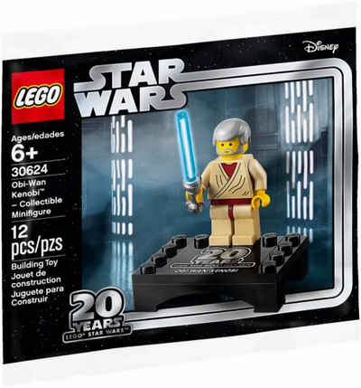 LEGO® Konstruktionsspielsteine LEGO® Star Wars™ 30624 Obi-Wan Kenobi Minifigur, (20 Jahre Star Wars Jubiläum), 20th Anniversary Edition Polybag